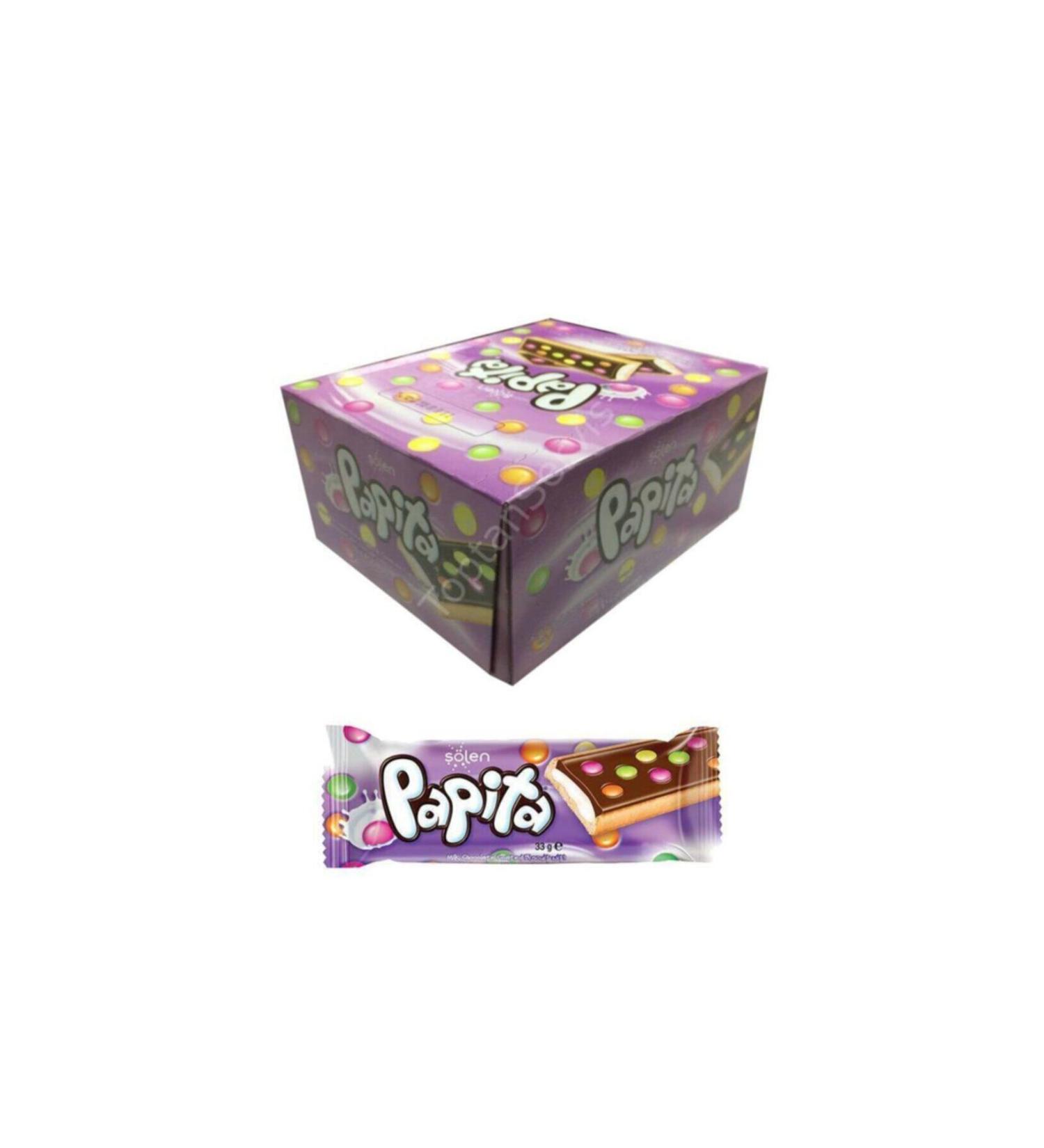len Papita Milk 33 Gr 24 Pieces