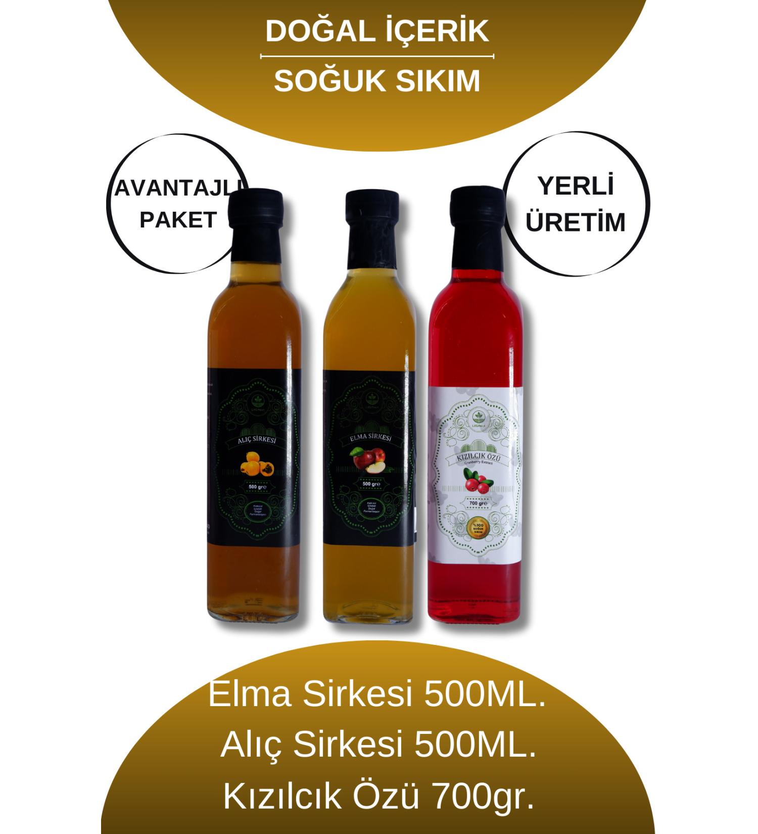 LifEffect CRUNCHY EXTRACT 700 GRAM & APPLE VINEGAR 500 ML & HAWK TREE VINEGAR 500 ML - Buy Online on GoSupps.com