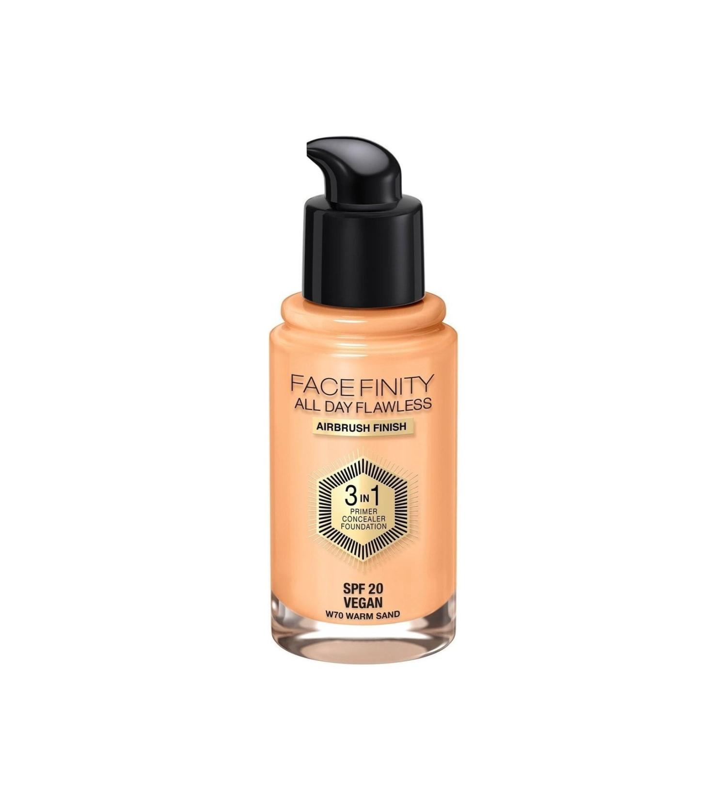 Max Factor Facefinity All Day Flawless Foundation 70 Warm Sand