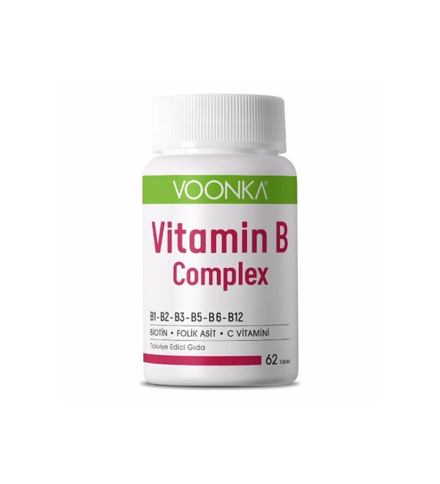 vonka Voonka Vitamin B Complex 62 Tablets