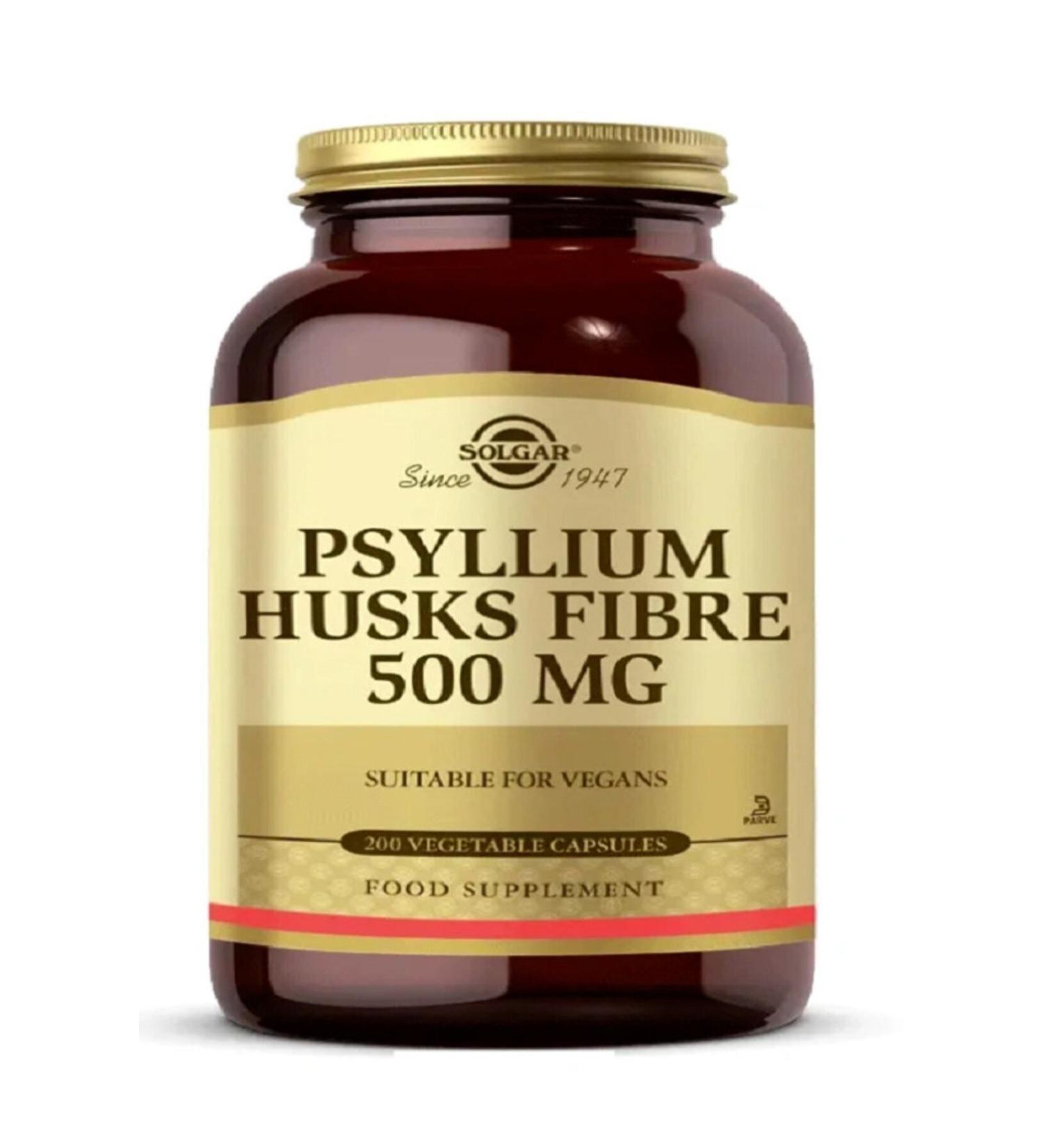 Solgar Psyllium Huks 500 Mg 200 Capsules