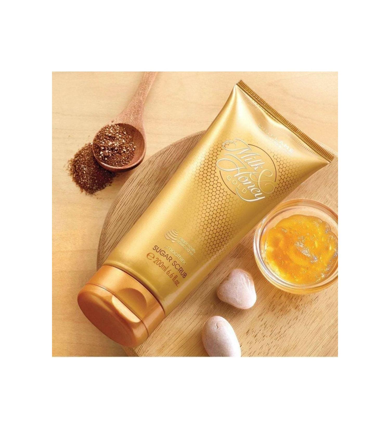 Oriflame Milk - Honey Gold Smoothing Body Cleanser with Pleasant Scent 200 ml