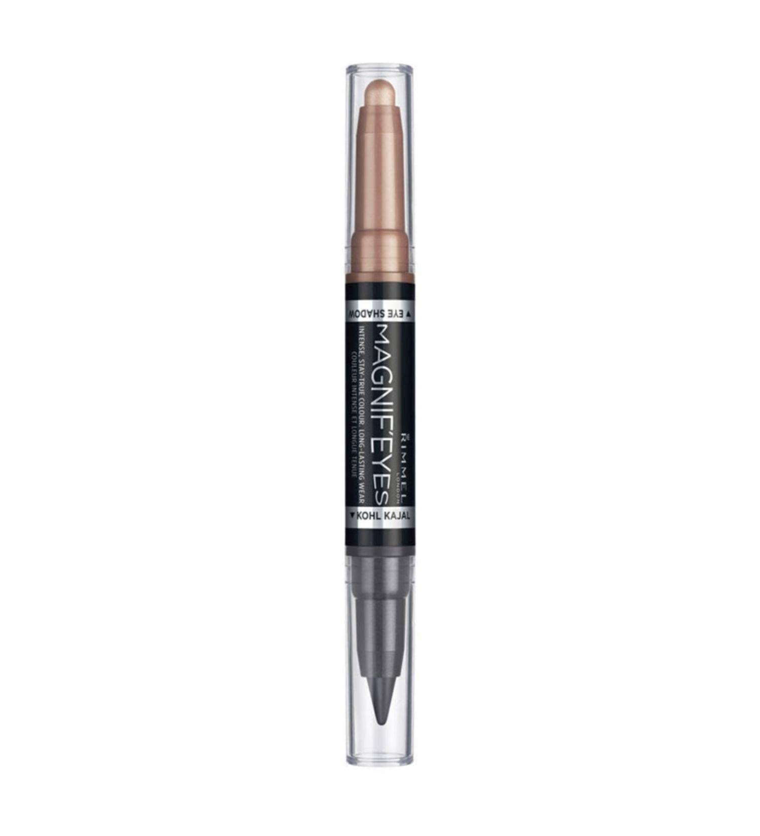 Rimmel London Eye Pencil & Stick Eyeshadow - Magnif'Eyes 2in1 Shadow & Stick 08 On Taupe of the World 3614224075972