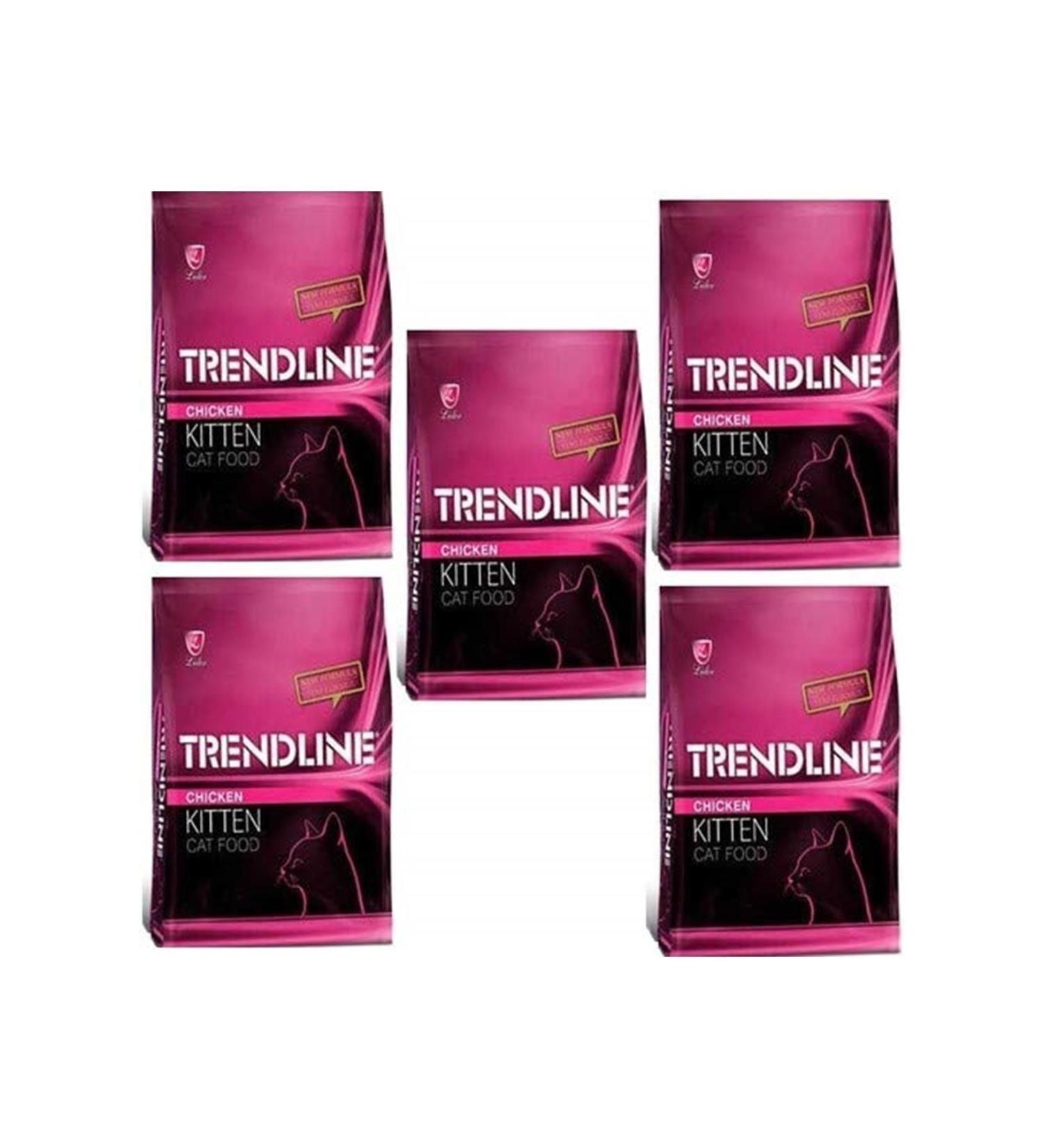 Trendline Kitten Chicken Kitten Food - 1 Kg X 5 Pieces