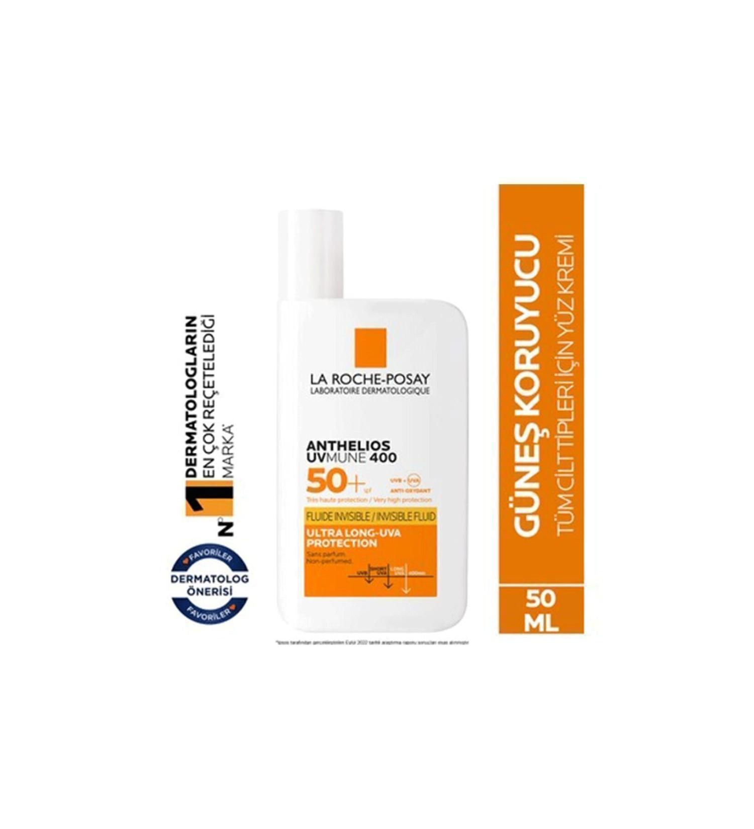 ATLASCOSMETICS La Roche Posay Anthelios Oil Control Fluid Spf50 50ml - Buy Online on GoSupps.com