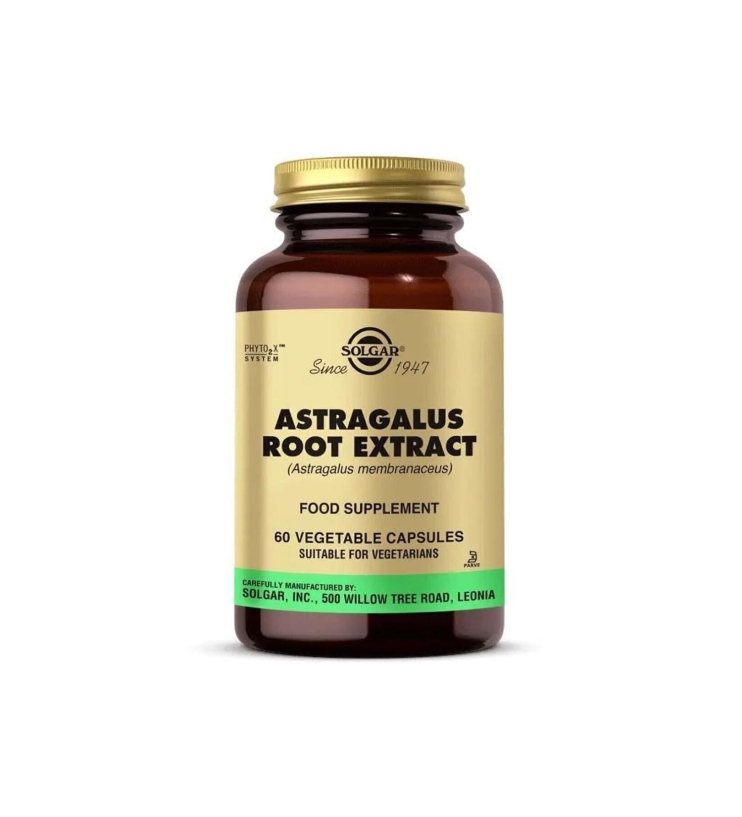Solgar Astragalus Root Extract 60 Capsules