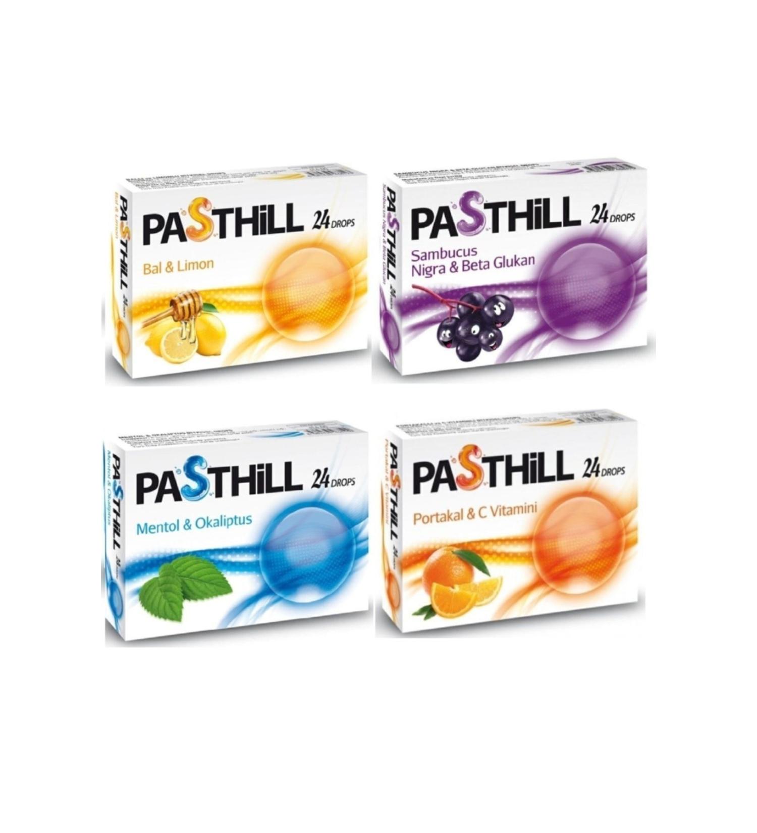 LedaPharma Pasthill Sambucus orange menthol honey&lemon - Buy Online on GoSupps.com