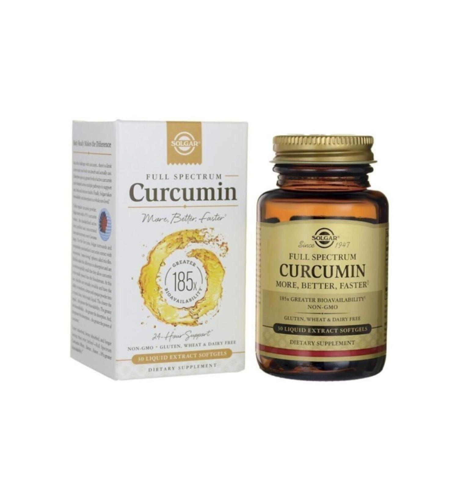 Solgar Full Spectrum Curcumin 30 Capsules - Buy Online on GoSupps.com