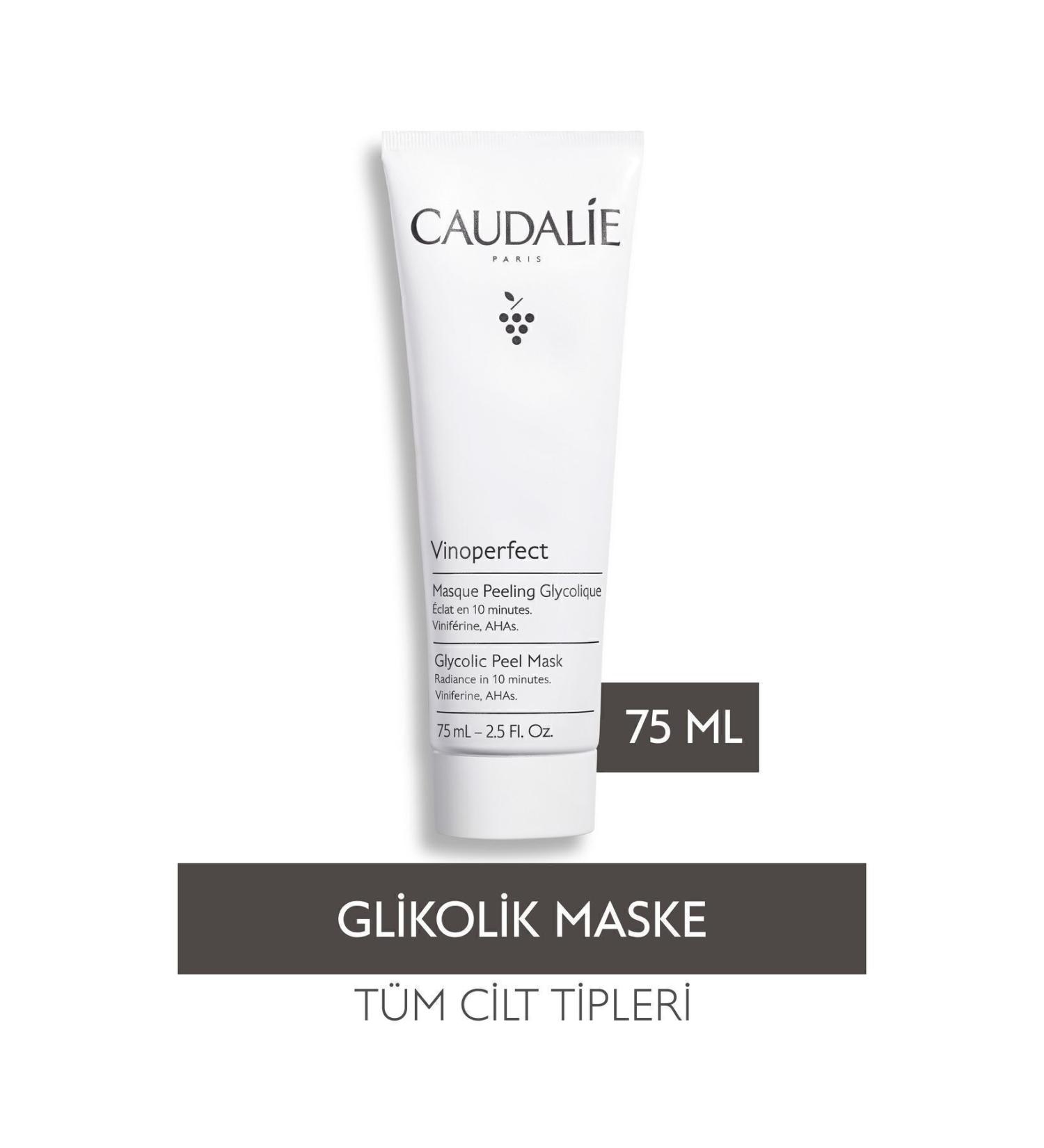 Caudalie Vinoperfect Glycolic Mask 75 ml - Buy Online on GoSupps.com