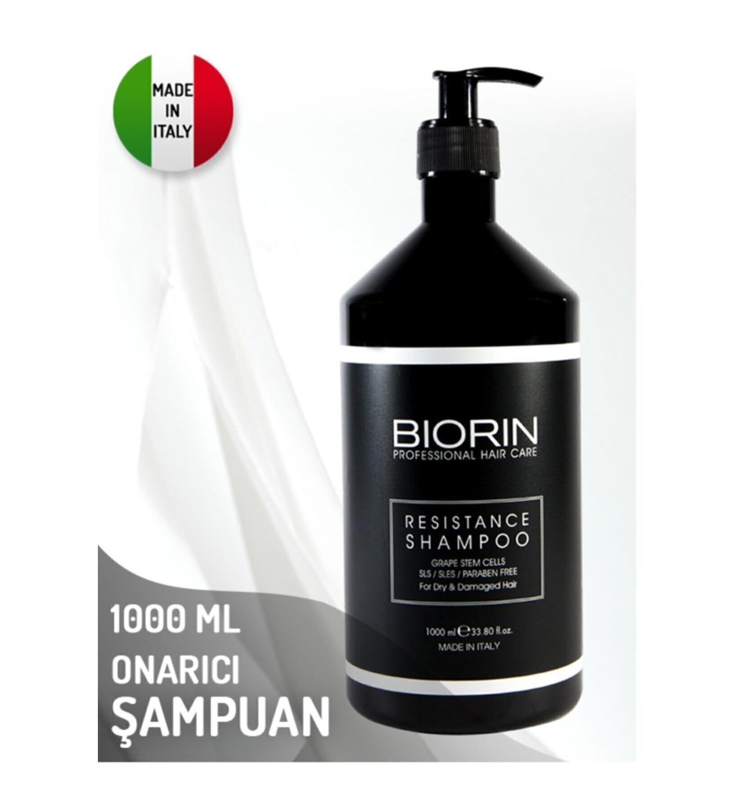 Biorin Resistance Repair Shampoo 1000ml - Buy Online on GoSupps.com