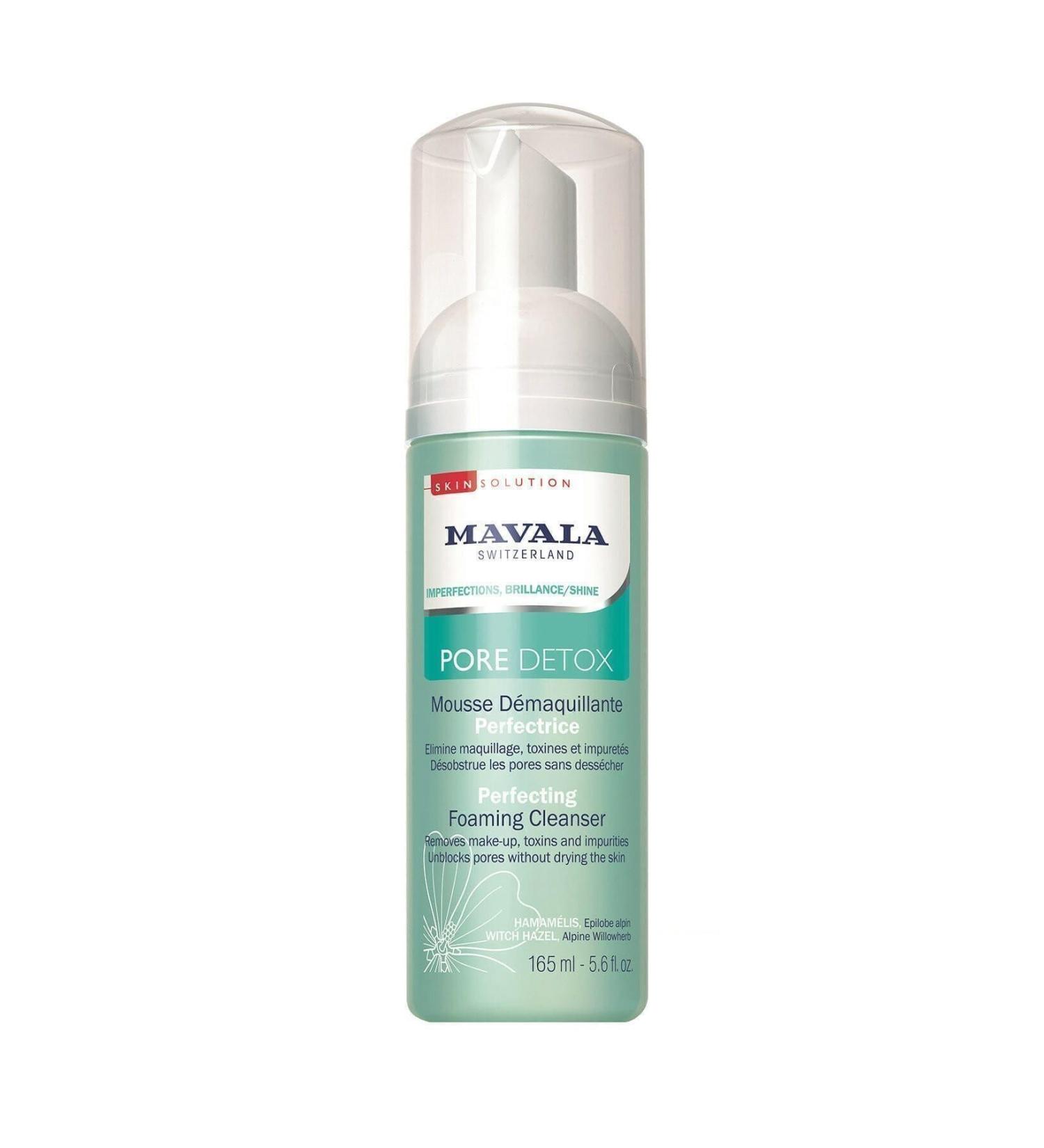 Mavala Pore Detox Perfecting Foaming Cleanser 165 ml