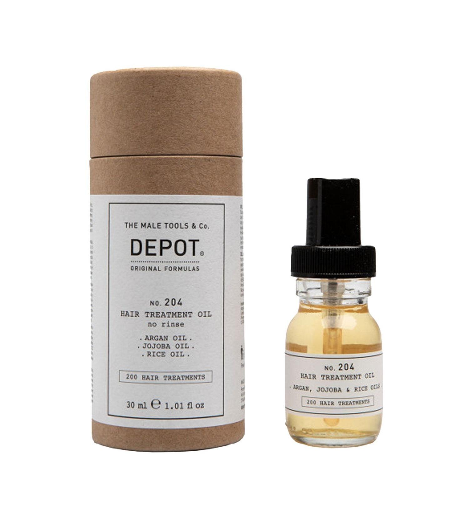 DEPOT No. 204 Hair Treatment Hair Care Oil 30 ml