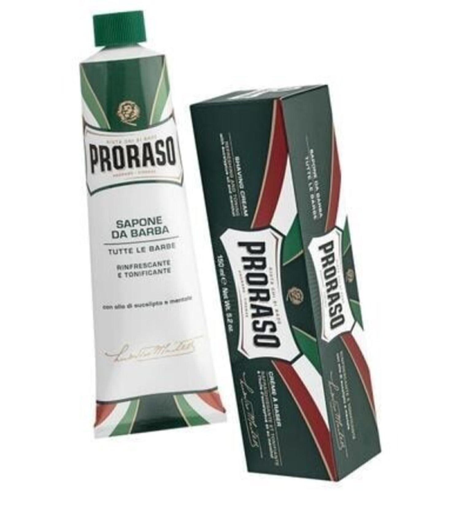 Proraso Shaving Cream with Eucalyptus Oil Extract 150ml.