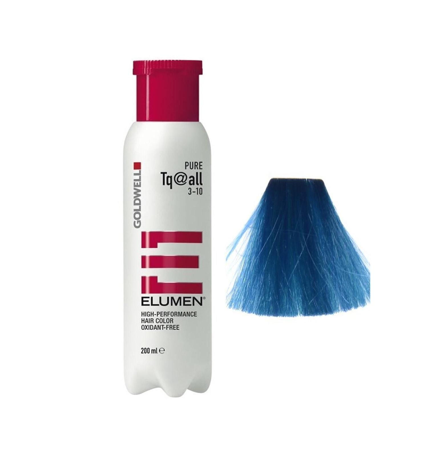 GOLDWELL To All Elumen Tq All Turquoise Turquoise Hair Dye 200 ml 4021609108108