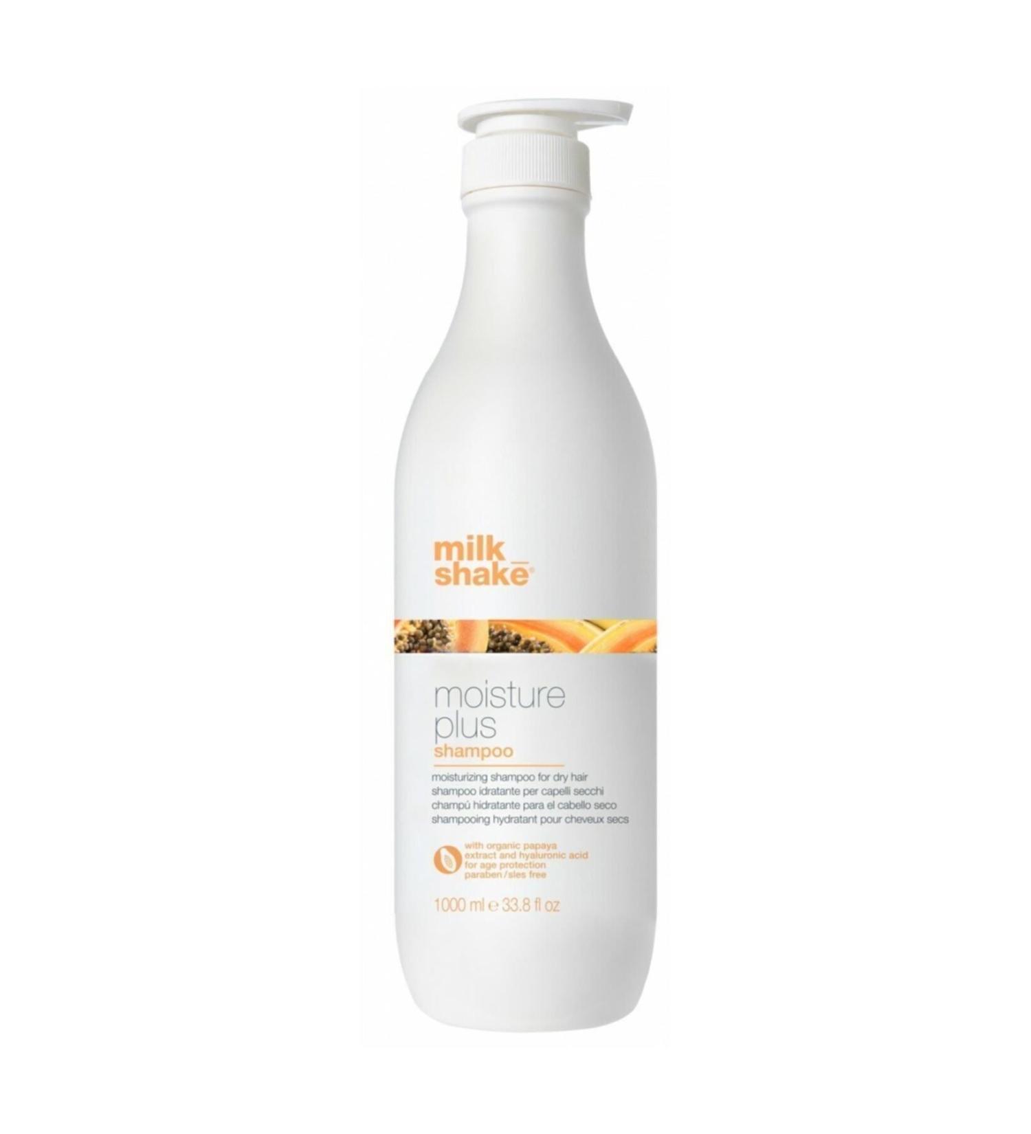 Milkshake Moisture Plus Moisturizing Shampoo for Dry Hair 1000 ml