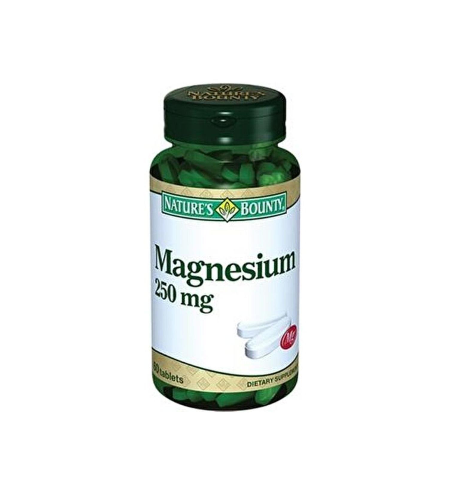 Natures Bounty Natures Bounty Magnesium 250 Mg 60 Tablets