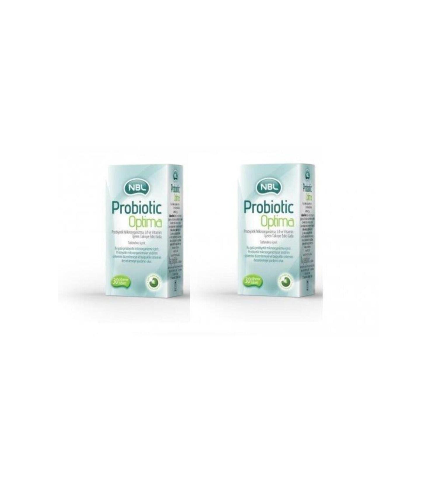 NBL Probiotic Optima 30 Tablets-2 Pieces