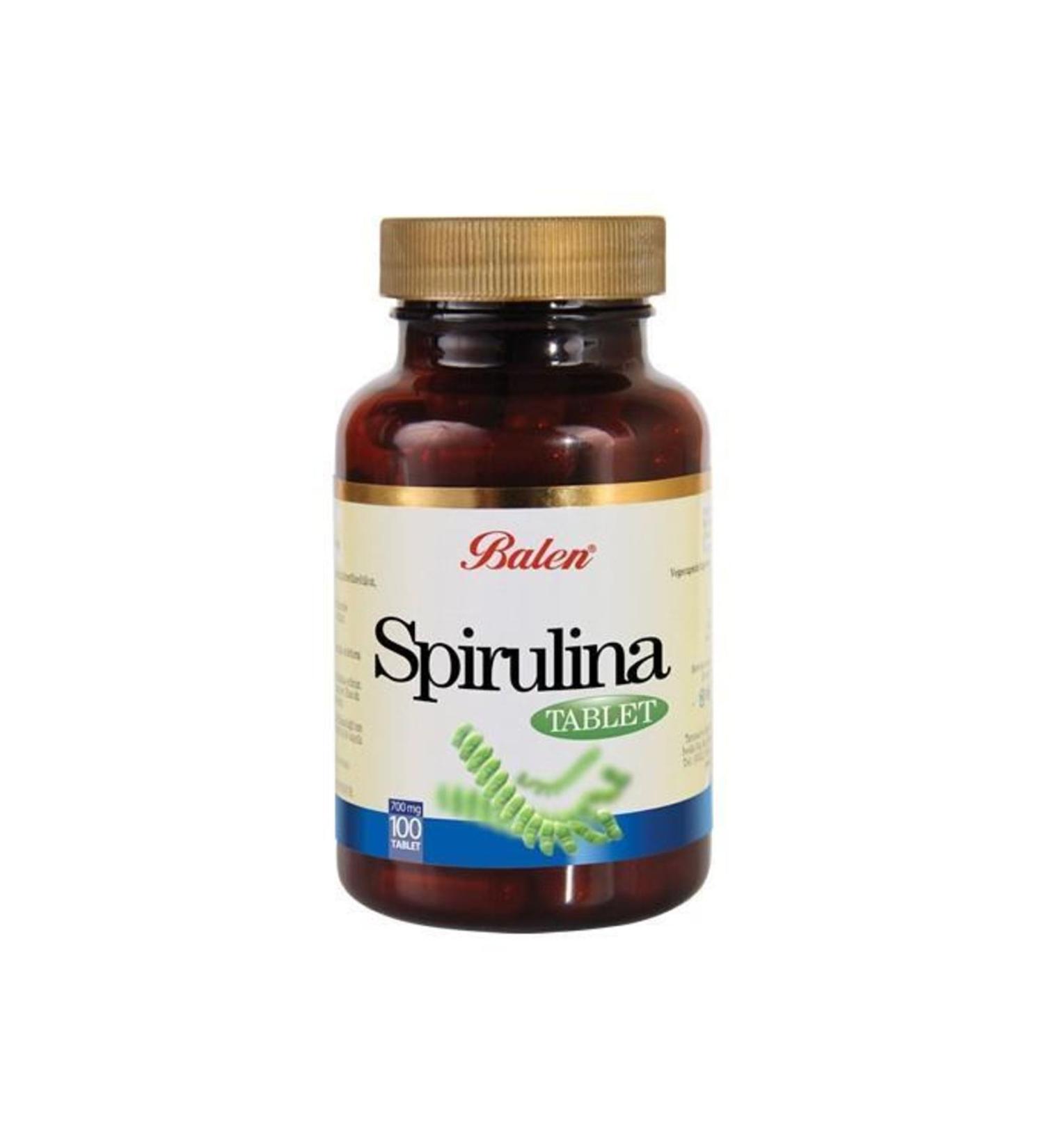 Balen Spirulina 740 Mg 100 Tablets