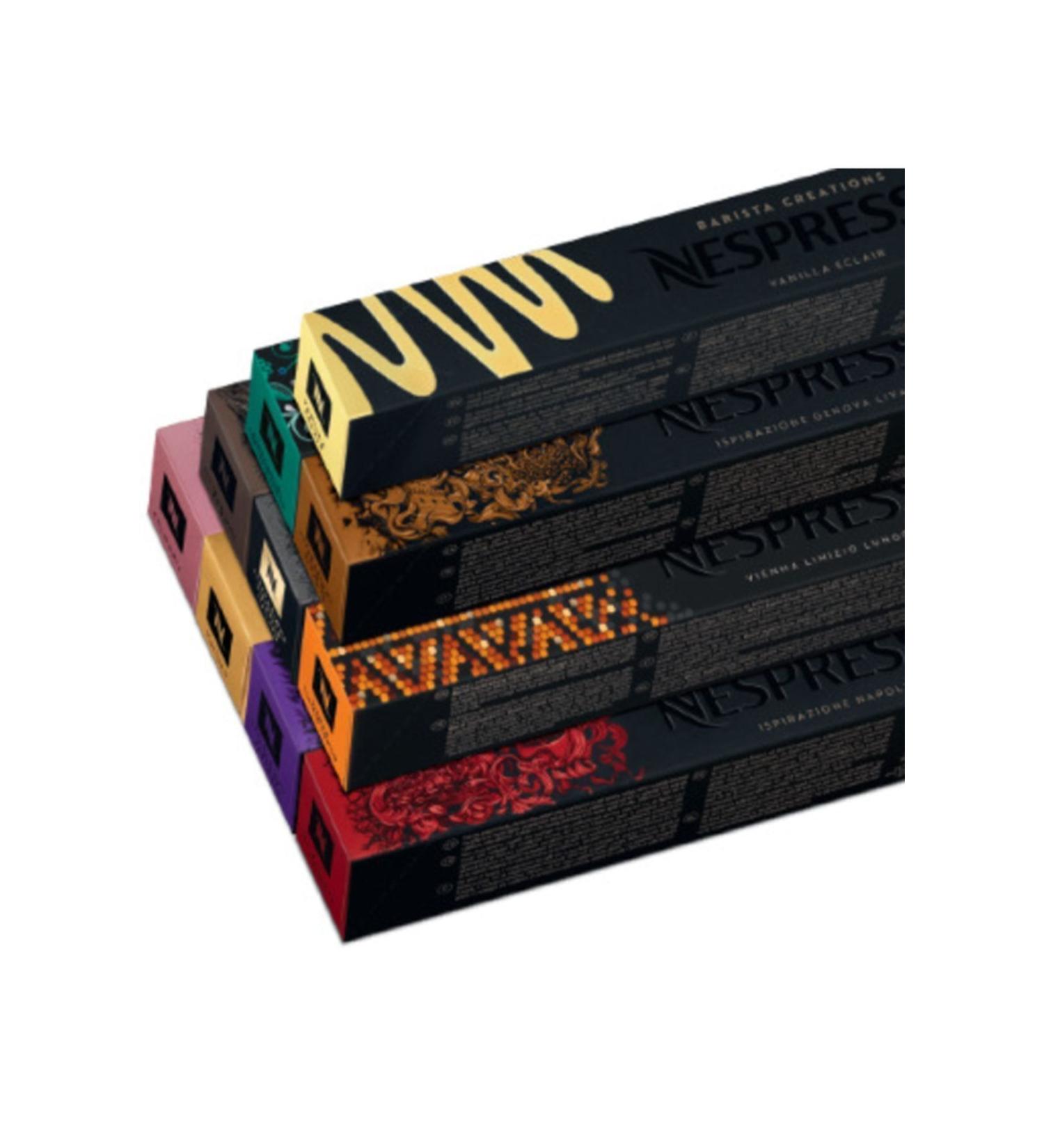 Nespresso T rkiye Favorites Coffee Collection (100 Capsules)