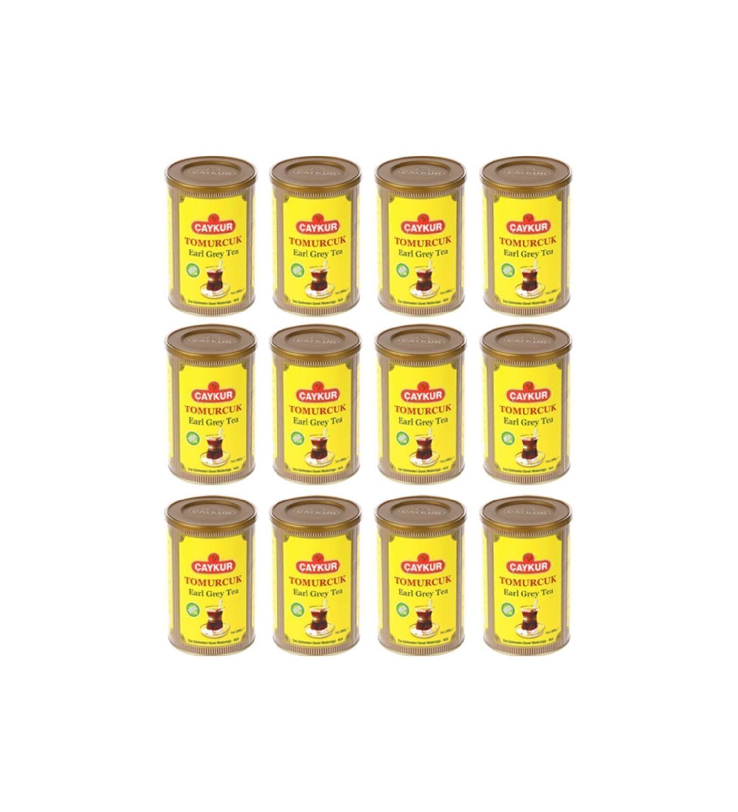 aykur Tomurcuk Tea (Early Grey) 200 Gr - 12 Pieces