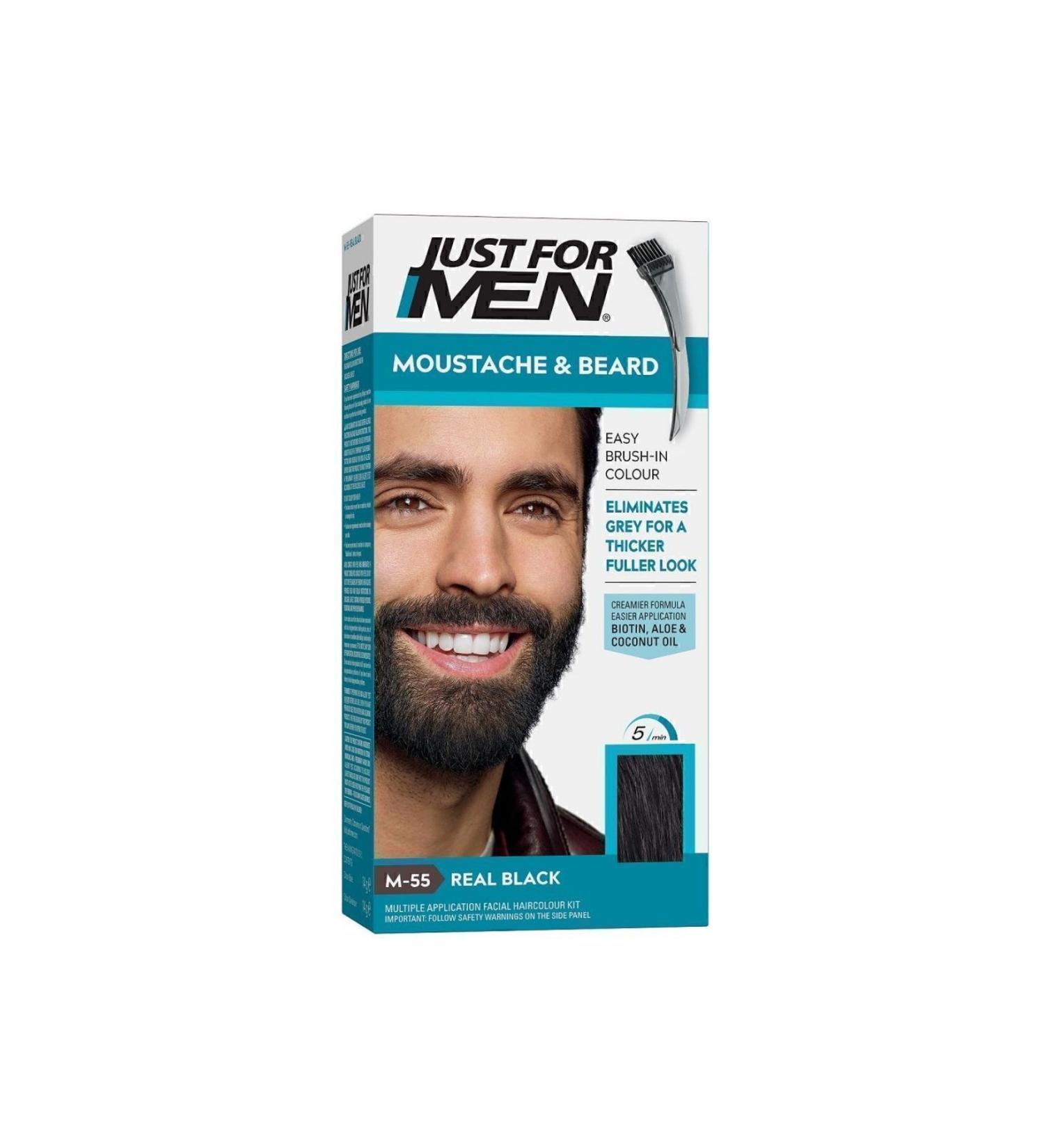 Just For Men Beard & Moustache Dye - Black 8680937004603 - Buy Online on GoSupps.com