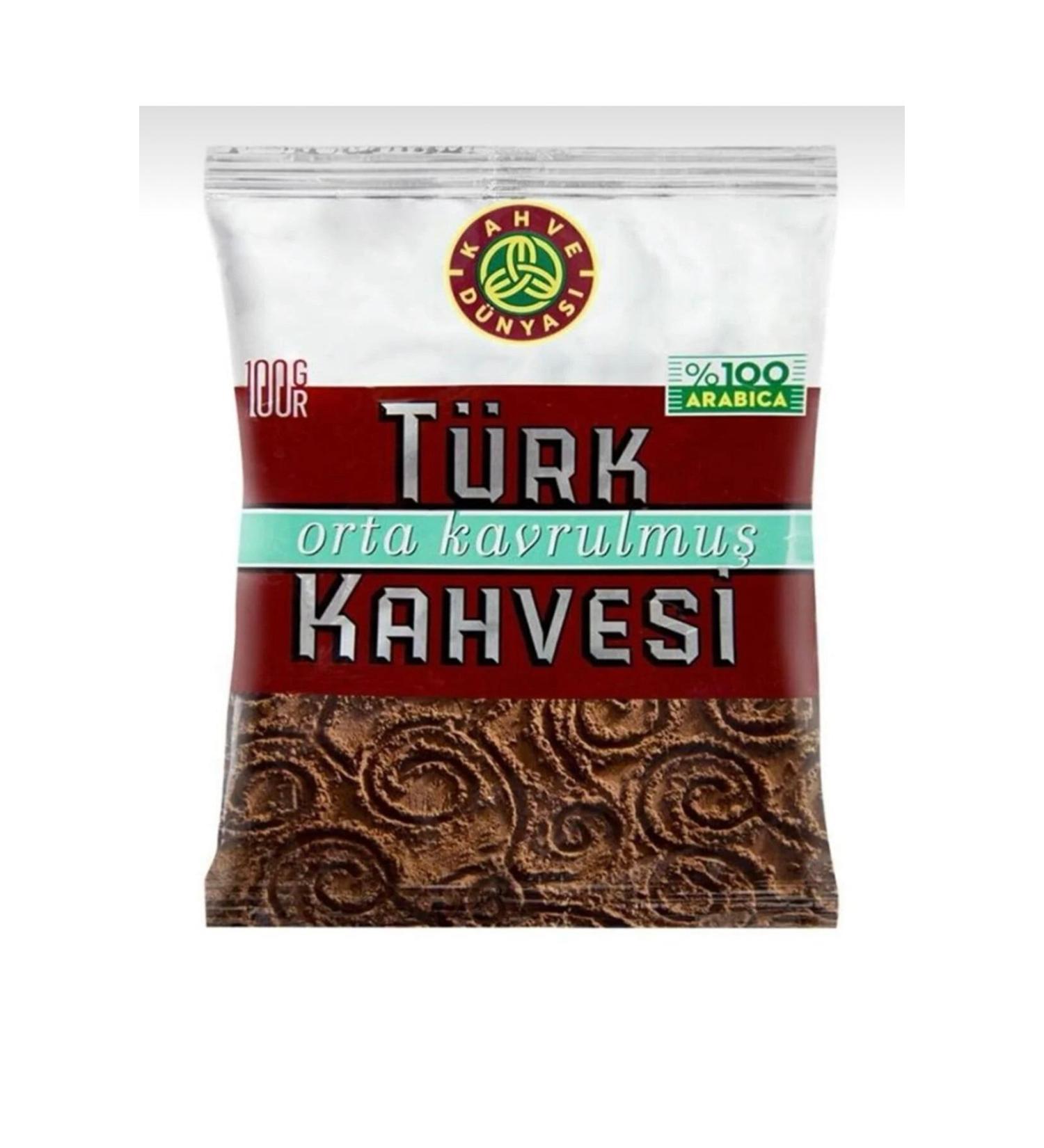 Hephesapl Coffee World Turkish Coffee 100gr*5 Pieces