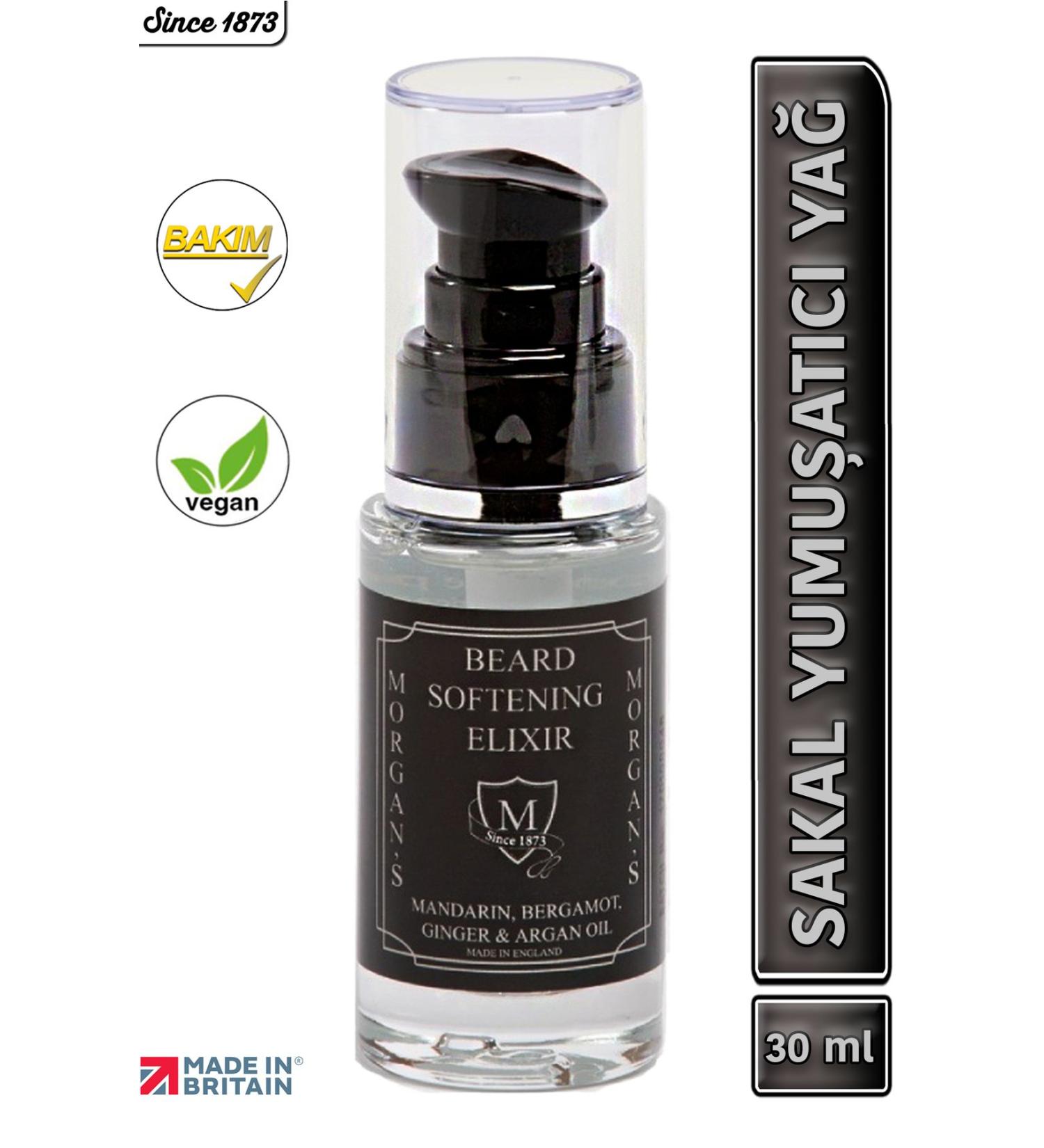 Morgan's Pomade Morgan's Beard Softening Elixir - Beard Softening Elixir Oil 30 ml - Buy Online on GoSupps.com