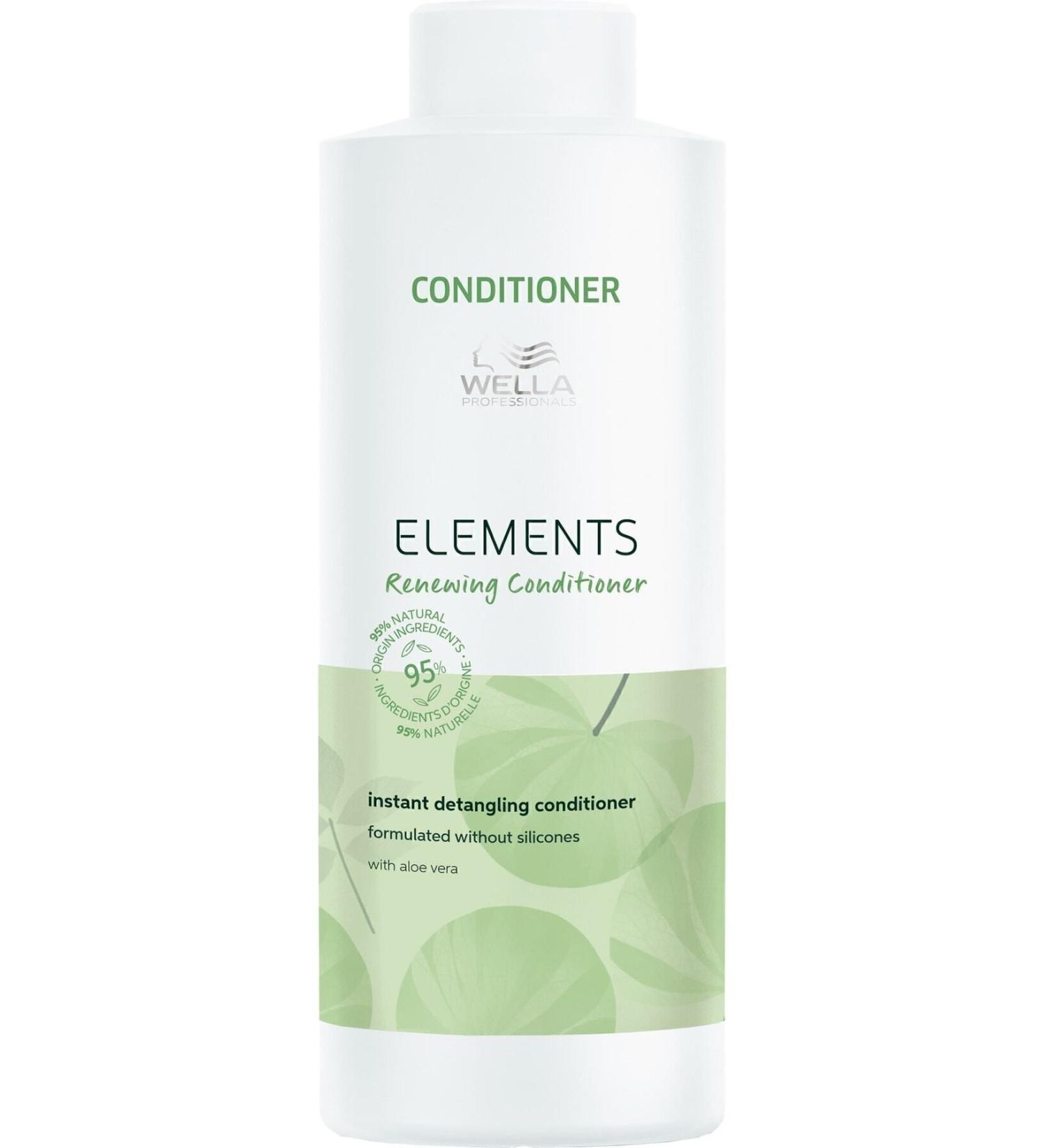wella Professionals Elements Renewing Conditioner - Renewing Hair Care Cream 1000 ml