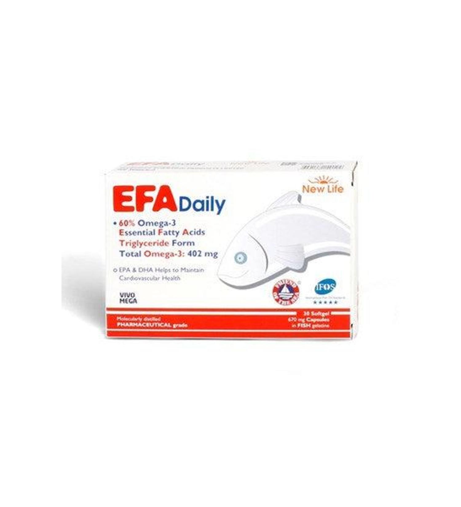 New Life Efa Daily 30 Softgel