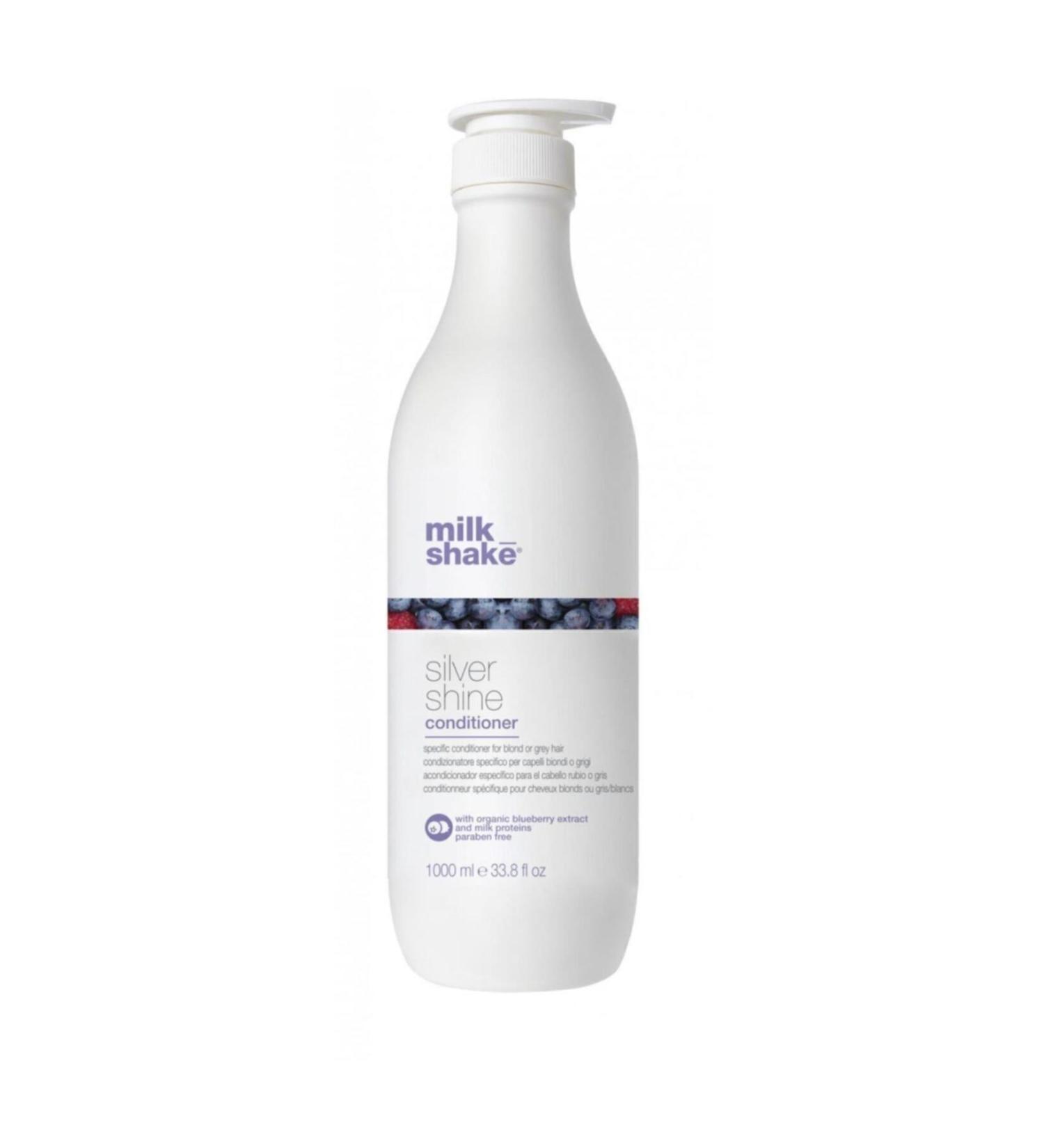 Milkshake Milk Shake Silver Shine Care Cream for Blonde and Silver Hair 1000 Ml