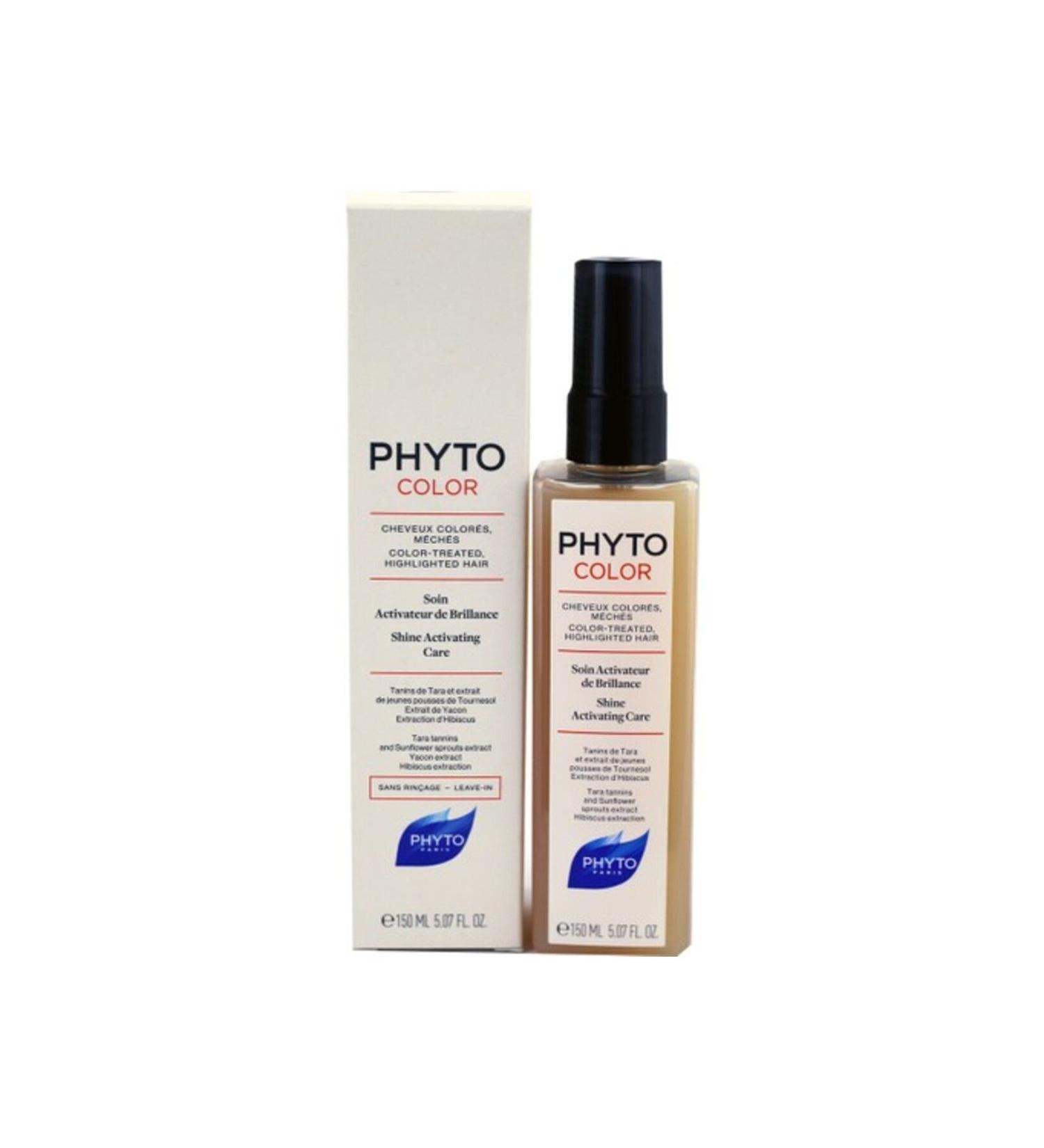 Phyto Phytocolor Shine Activating Care Shine Enhancing Care for Dyed and Treated Hair 150 Ml