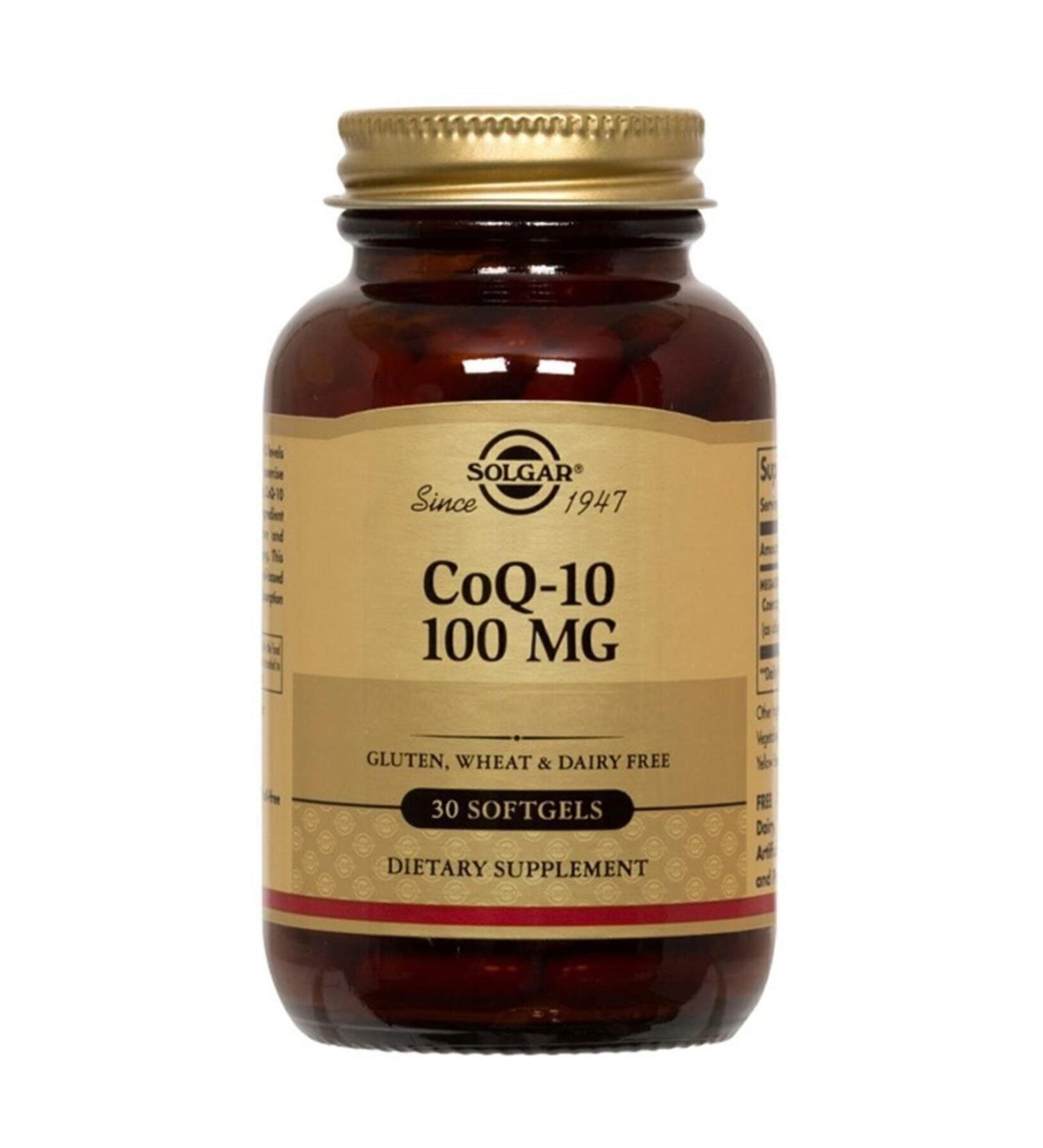 Solgar Coenzyme Q-10 100 Mg 30 Softgel