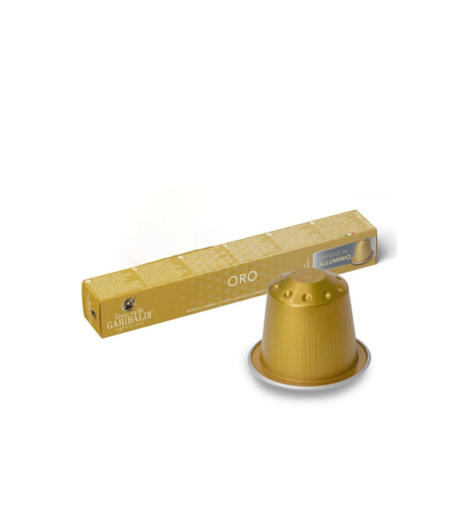 Nespresso Oro Gran Caff Garibaldi Coffee Capsules 10 Pieces