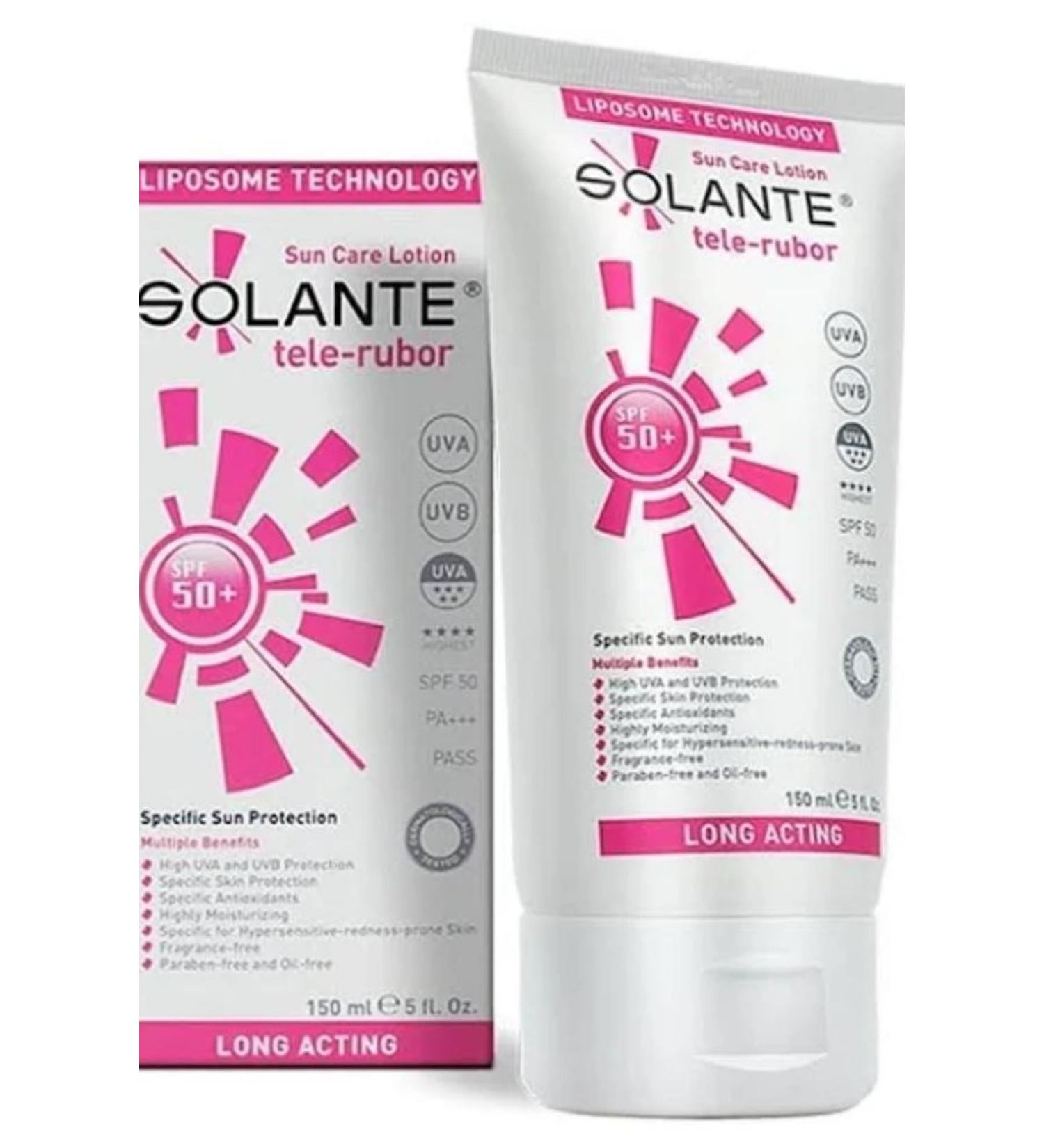 Solante Tele-rubor Lotion Spf 50 150 ml