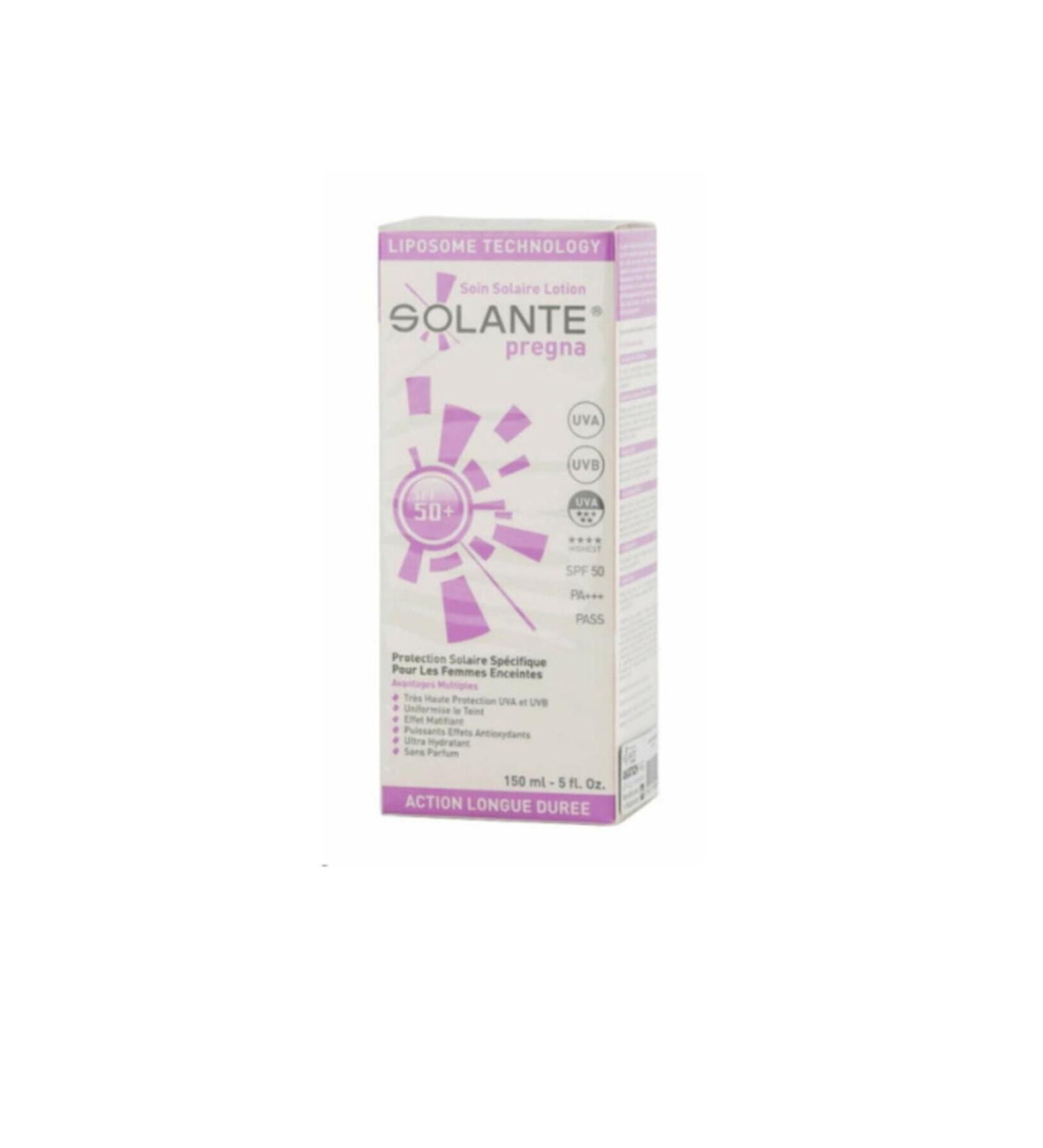 Solante Sunscreen for Pregnant Women Spf 50+ 150 Ml