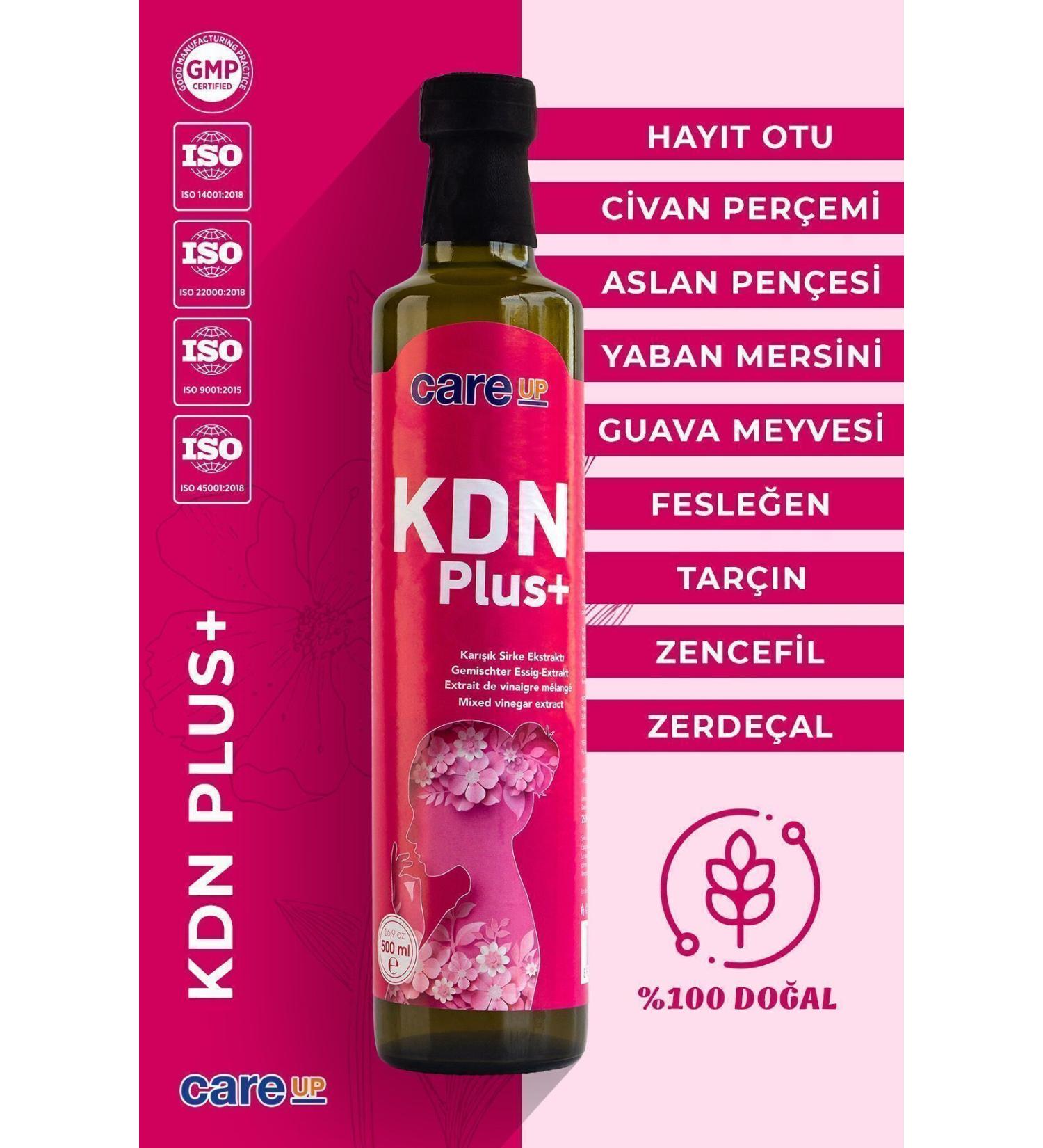 careup Kdn Plus Vinegar Extract Mixture of Chaste Tree Alchemilla Yarrow 500 ml