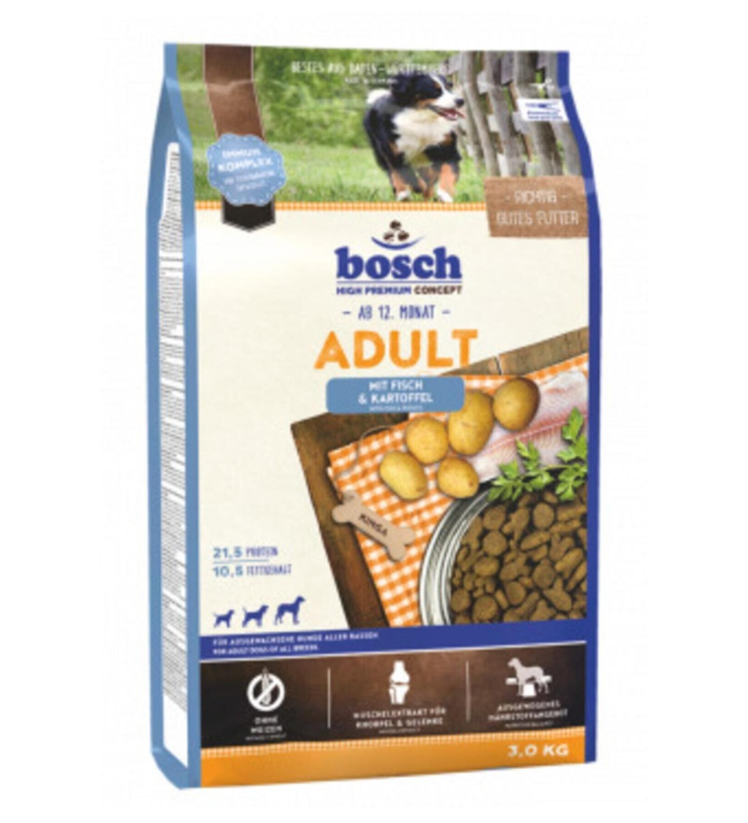 Bosch Adult Fish and Potato Gluten Free Adult Dog Food 3 kg