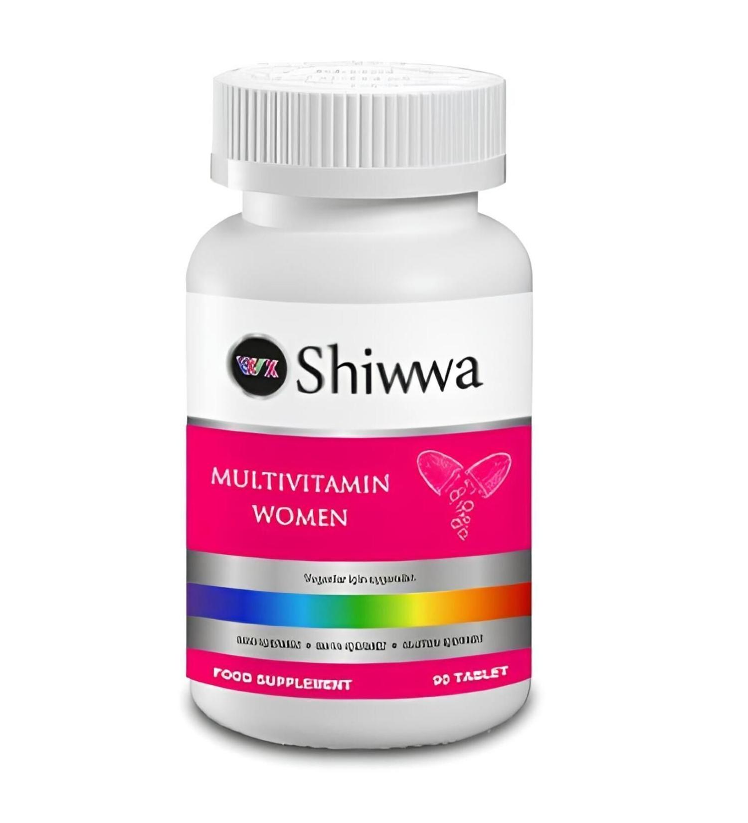 Shiwwa Multivitamin Women 180 Tablets Coenzyme Q10 Food Supplement