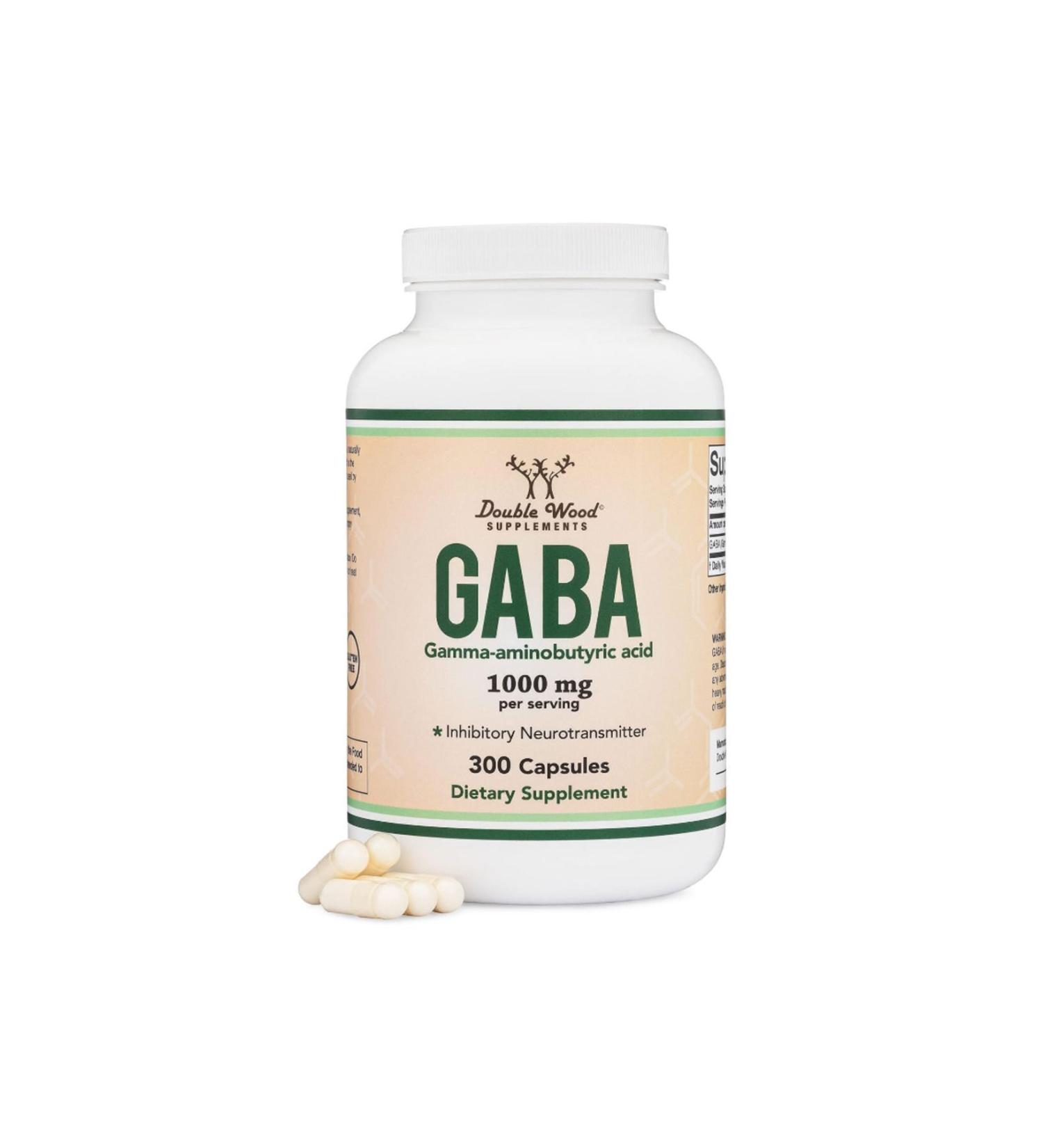 double woods gaba 500mg 300 capsules