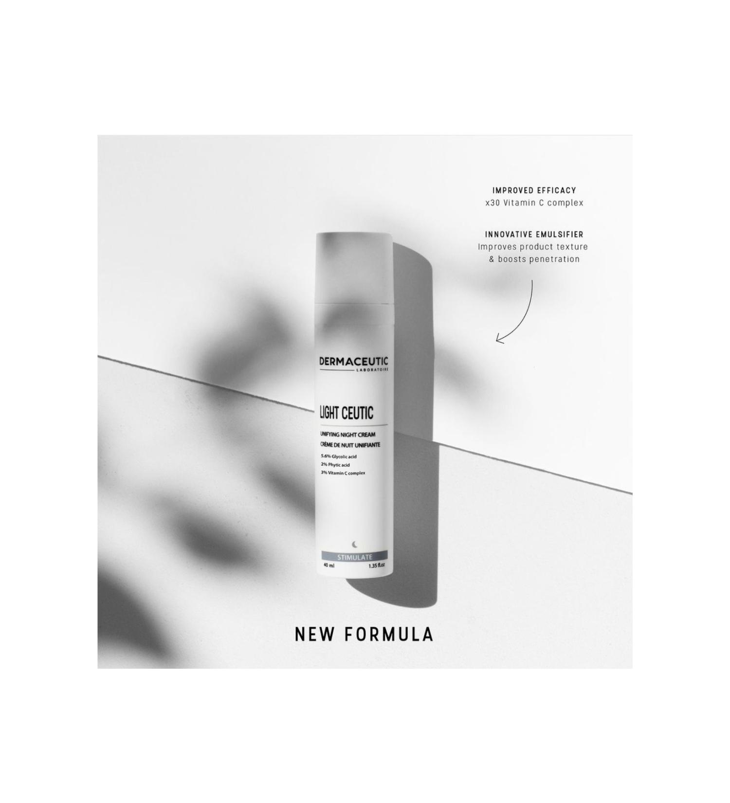 Dermaceutic Light Ceutic Lightening Night Cream 40 Ml - Buy Online on GoSupps.com