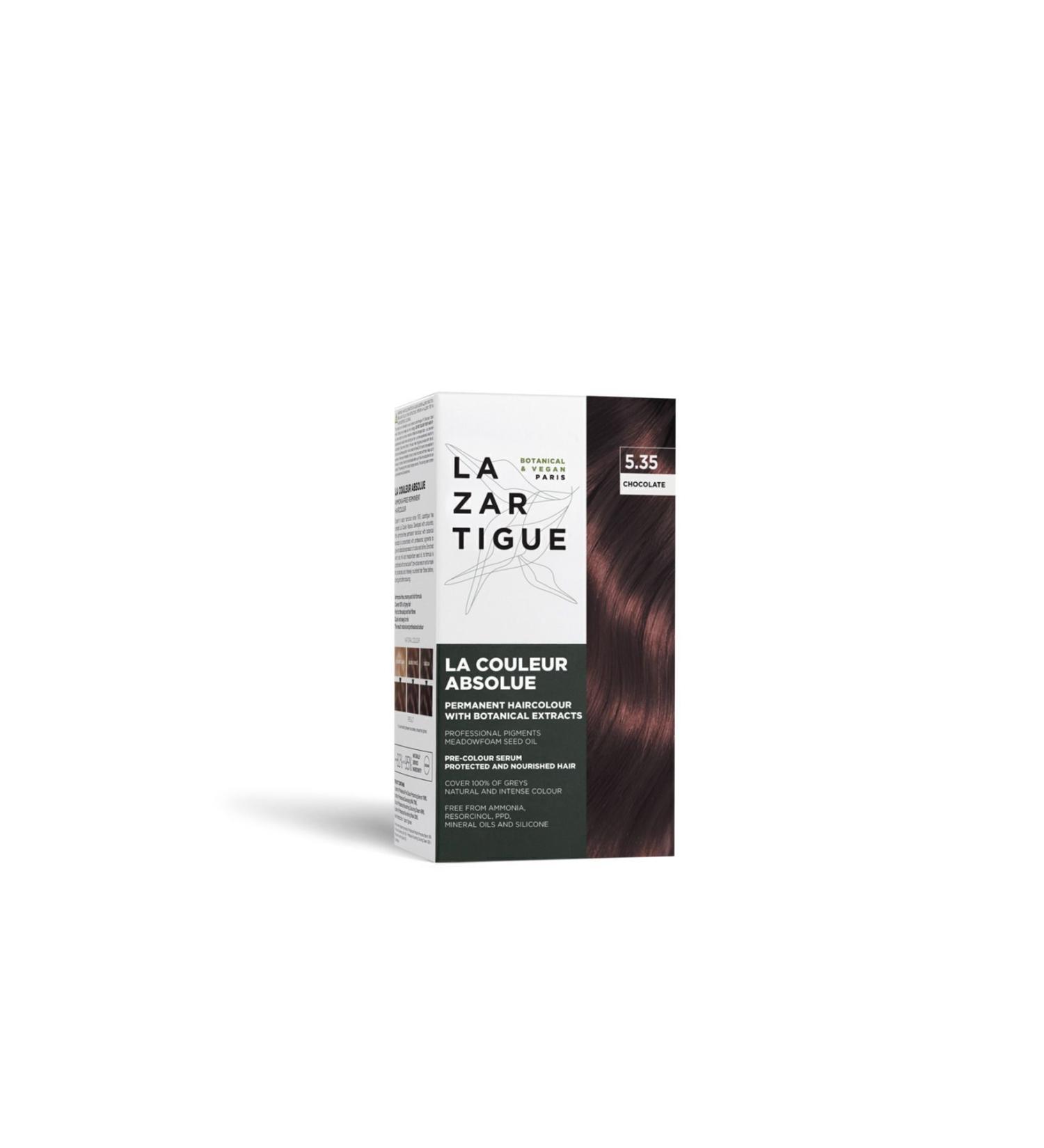 Lazartigue Absolue Color Hair Dye 5.35 Chocolate