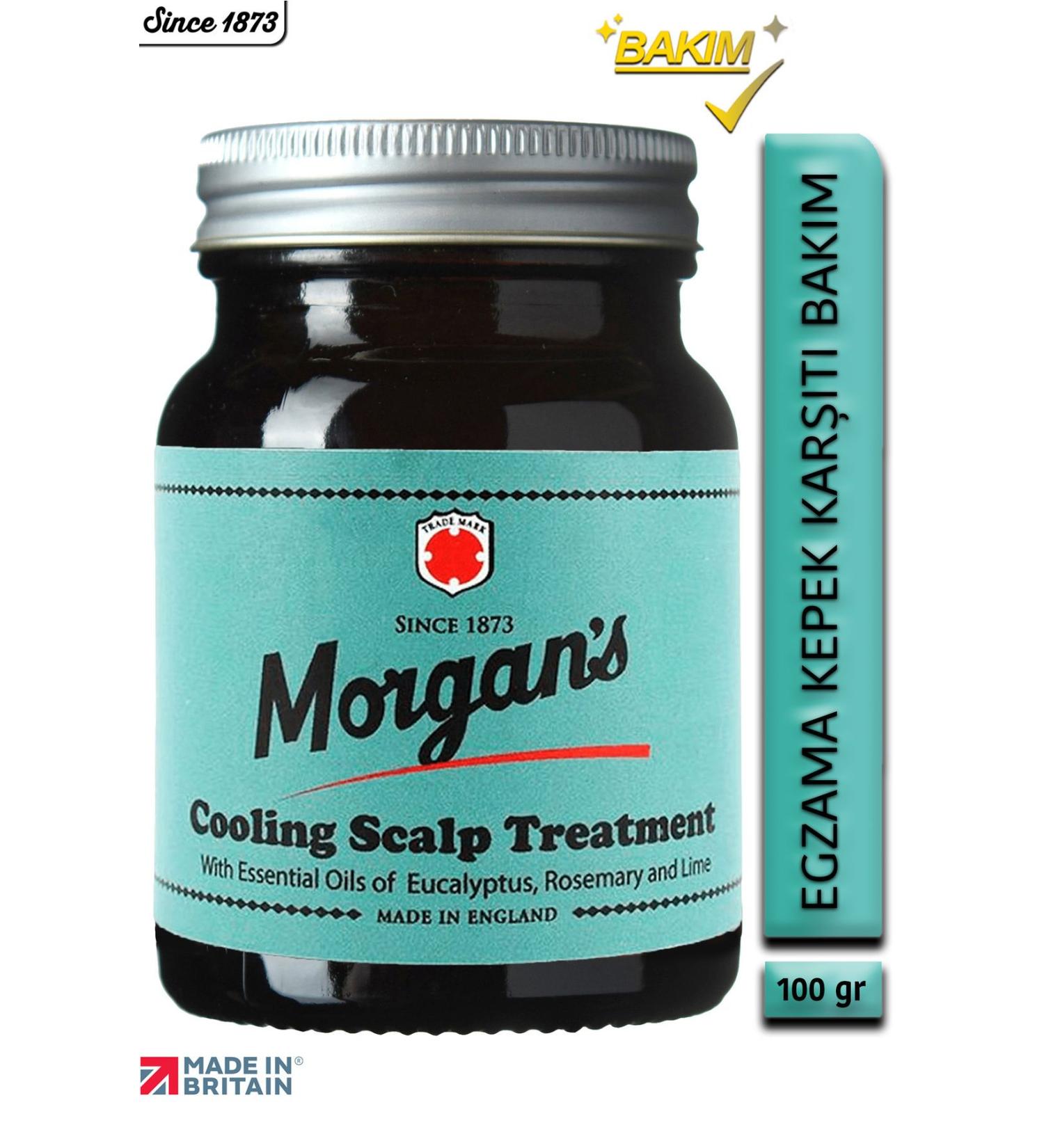 Morgan's Pomade Cooling Scalp Treatment Refreshing Scalp Care Cream 100gr - Buy Online on GoSupps.com