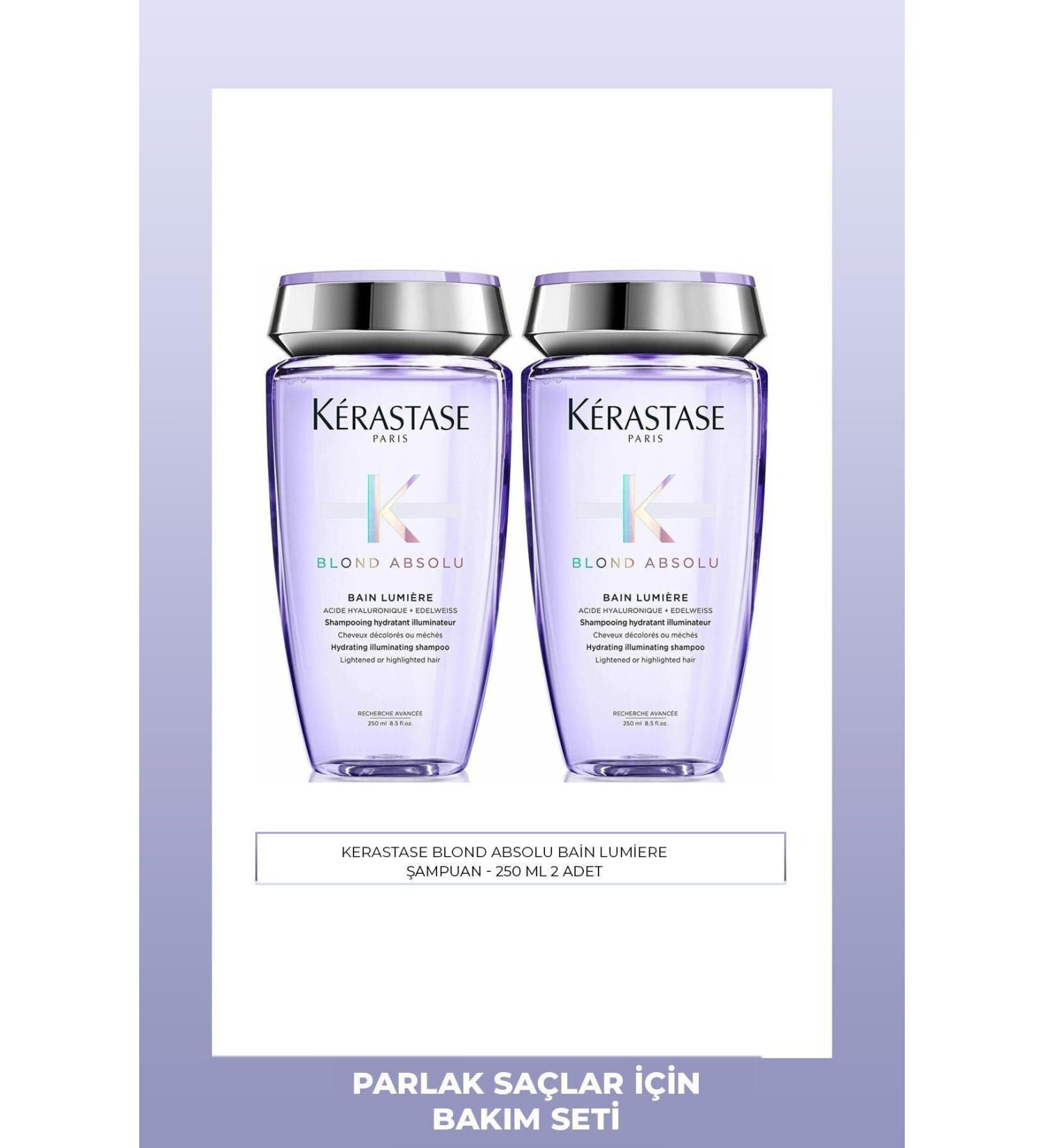 Kerastase Blond Absolu Bain Lumiere Shine Shampoo 250 ml 2 Pieces