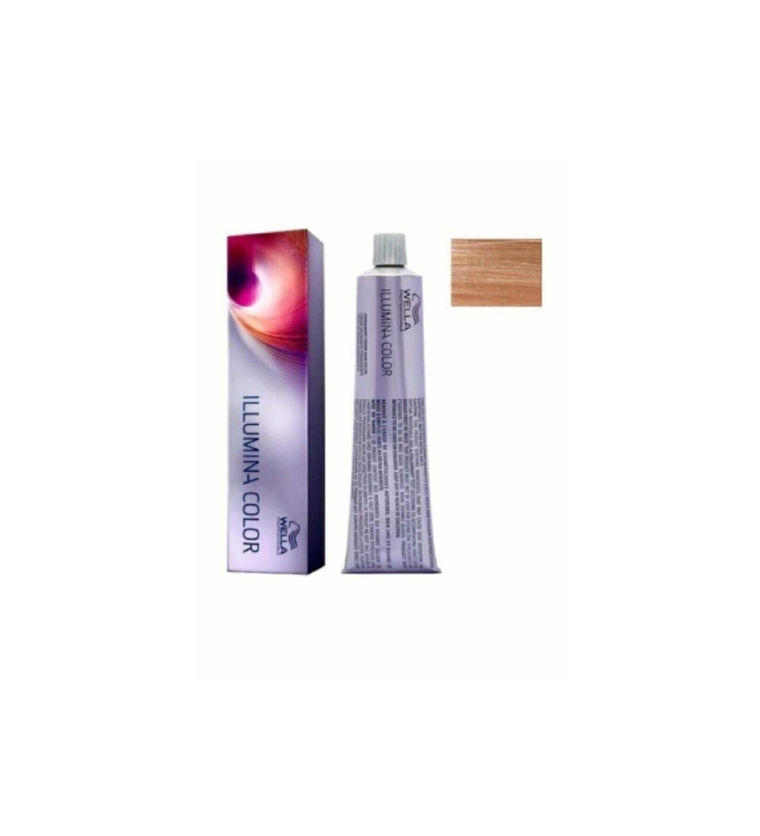 Wella - Dk Hair Clinic - Illumina 10/36 Lightest Golden Violet Blonde Hair Dye 60 Ml