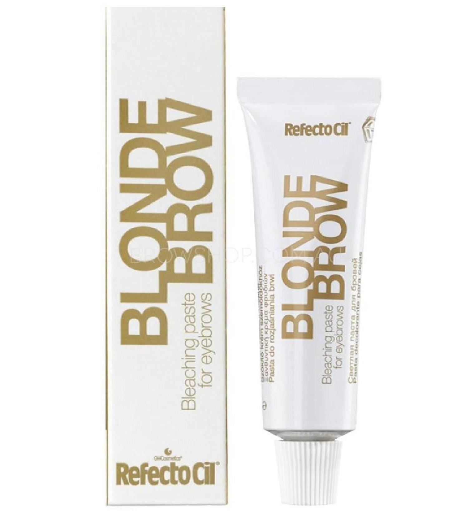 Refectocil Eyebrow and Eyelash Dye 15 ml Yellow - Eyelash&eyebrow Blonde Brow