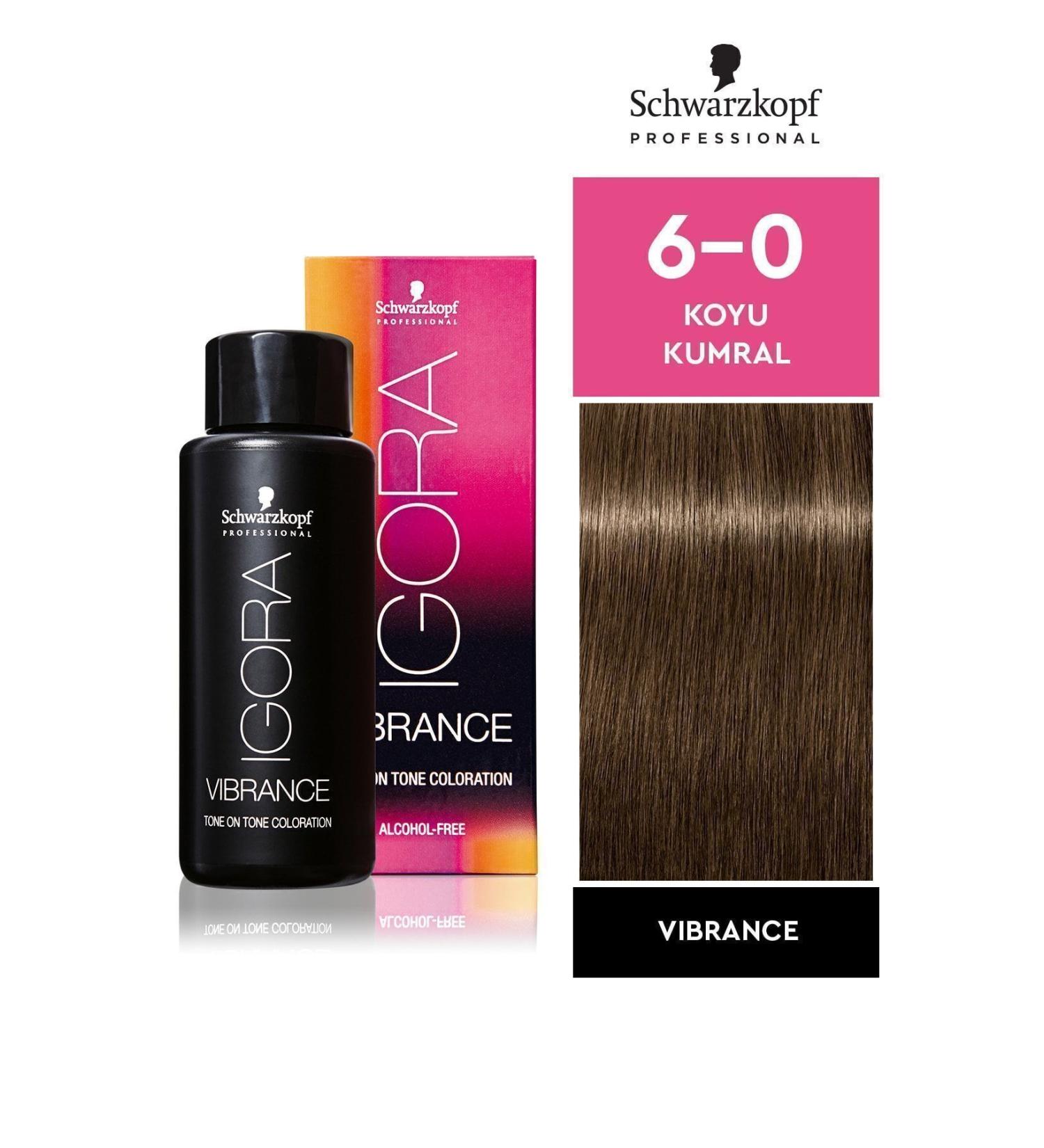 Igora Vibrance 6-0 Dark Blonde Hair Dye 60ml - Buy Online on GoSupps.com