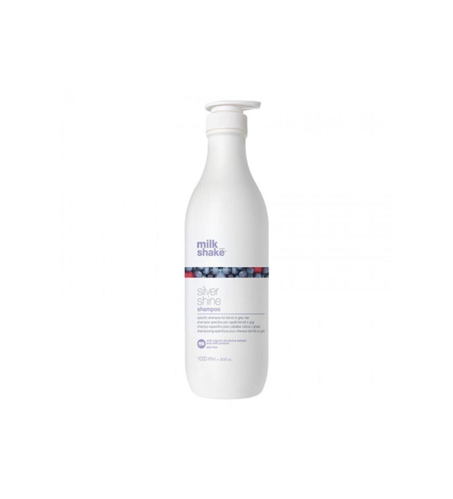Milkshake Milk Shake Silver Shine Shampoo For White Gray And Platinum Hair 1000 ml