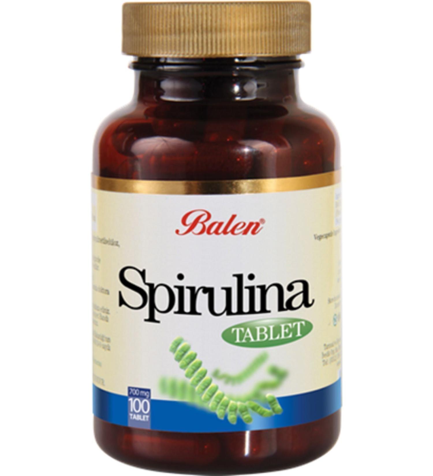 Balen Spirulina 740 Mg 100 Tablets