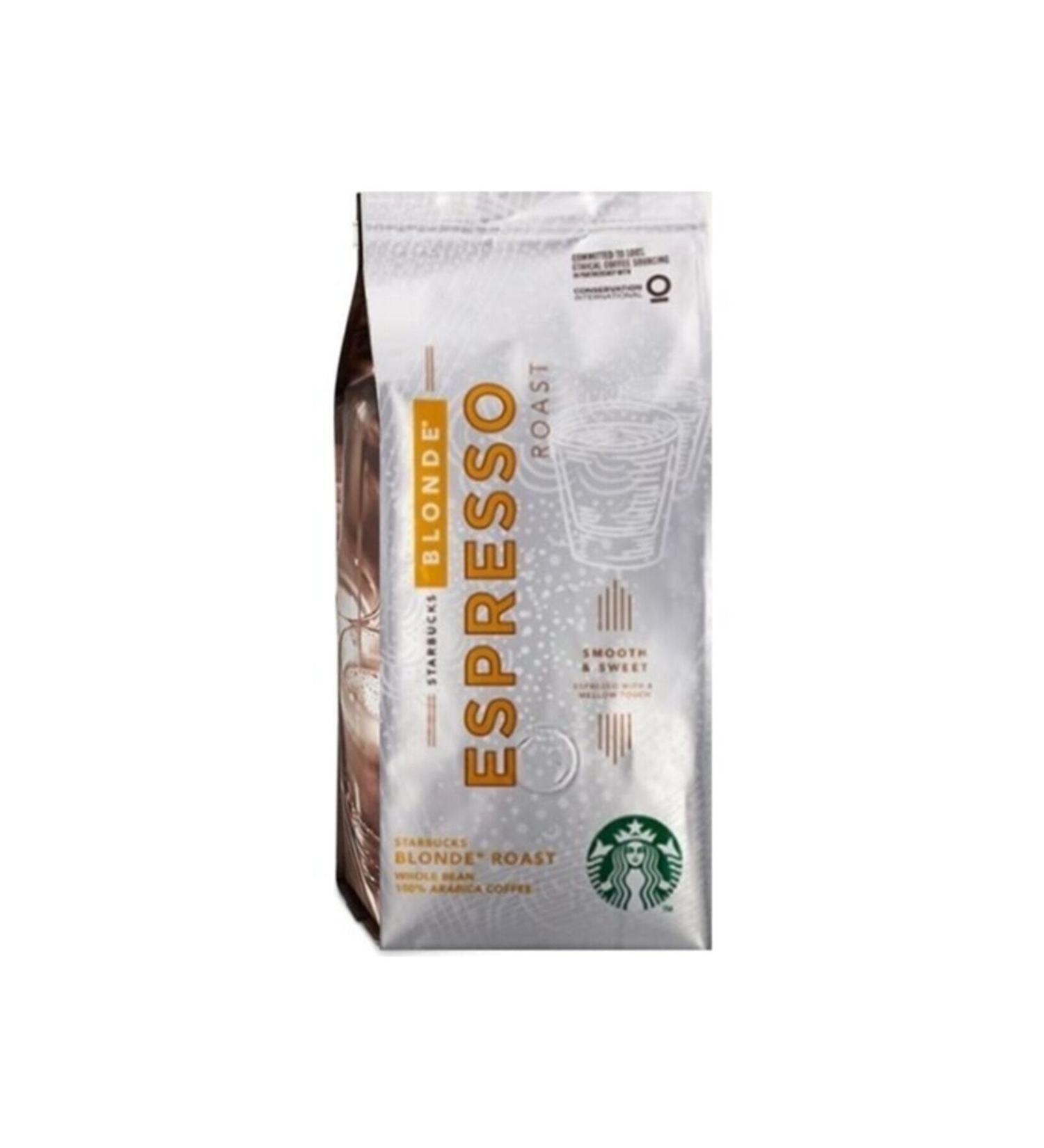 Starbucks SHOP Starbucks Espresso Blonde Roast Bean Filter Coffee 250 gr