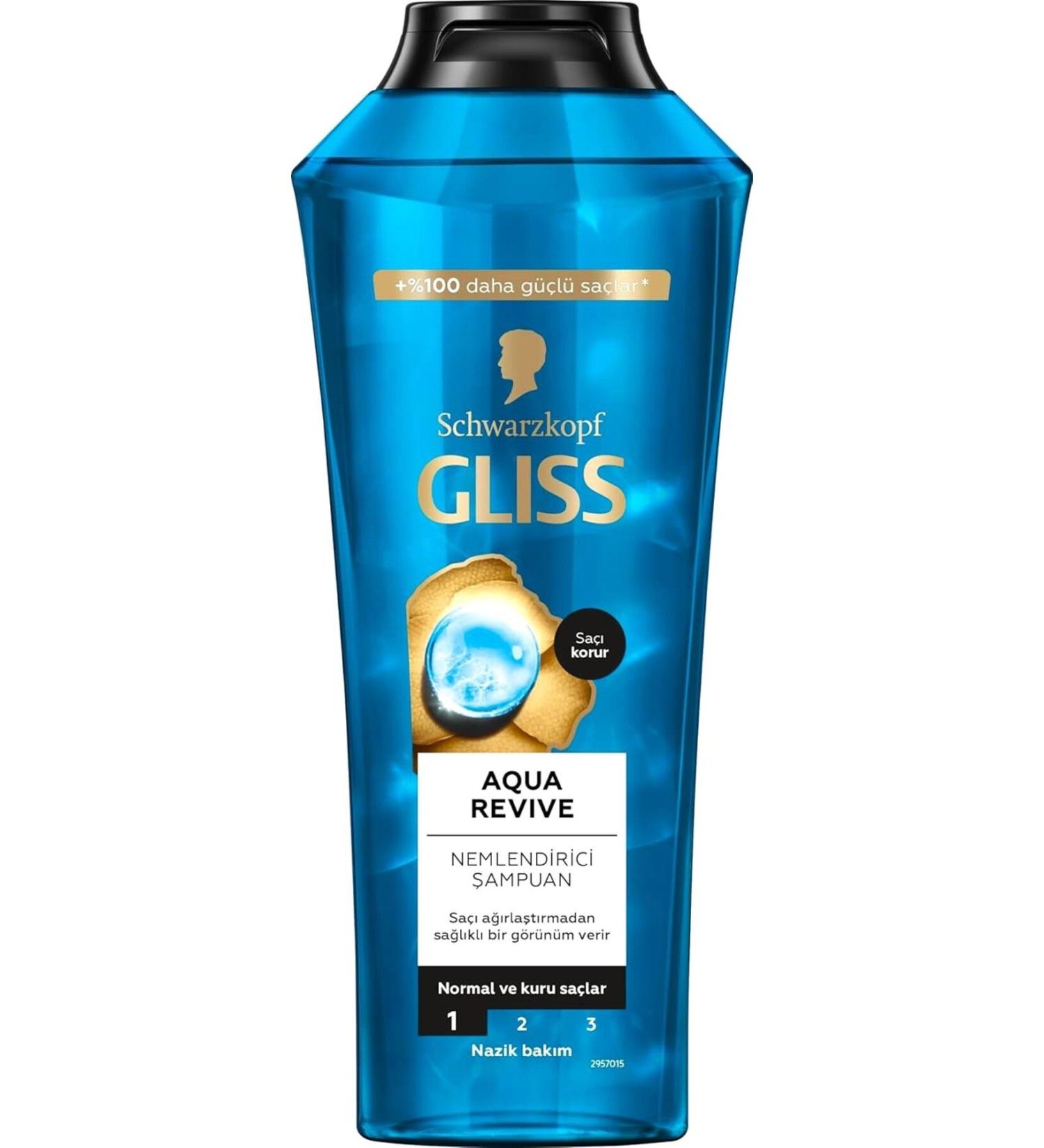 Gliss Shampoo 400ml Aqua Revive